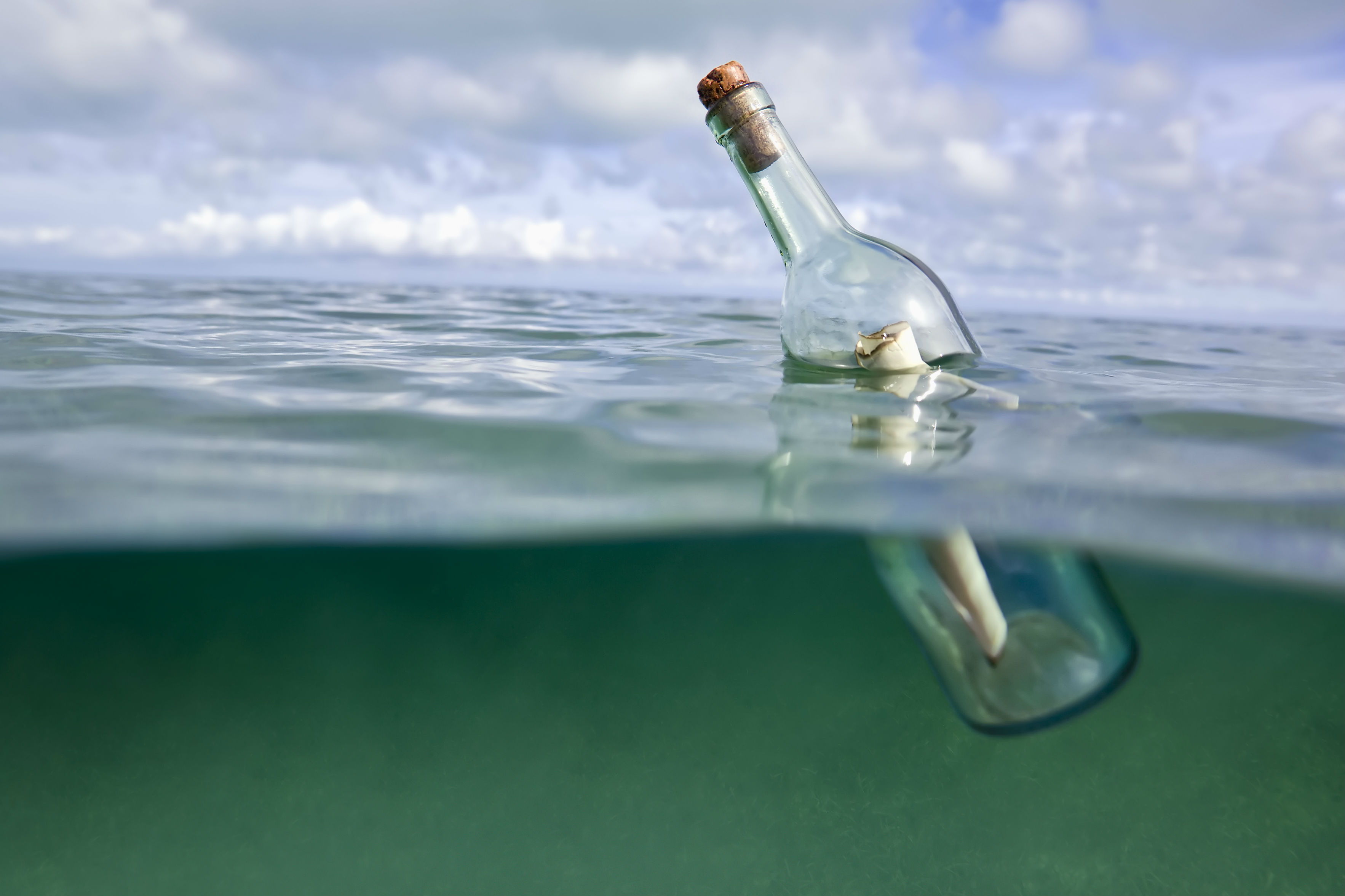 Message in a bottle sent out to sea is found 5 decades later