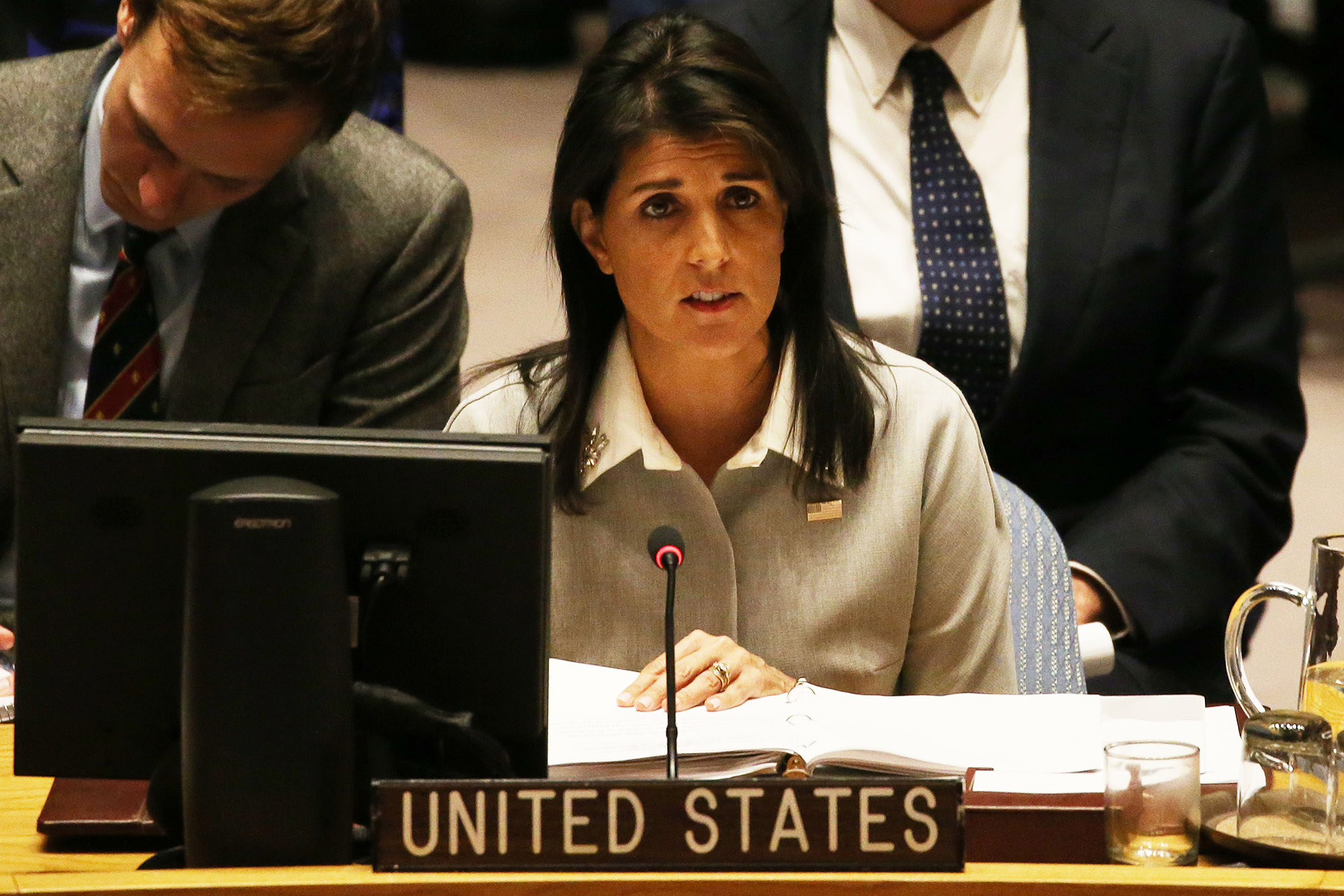 Nikki Haley defends Trump’s ‘courageous’ Jerusalem decision