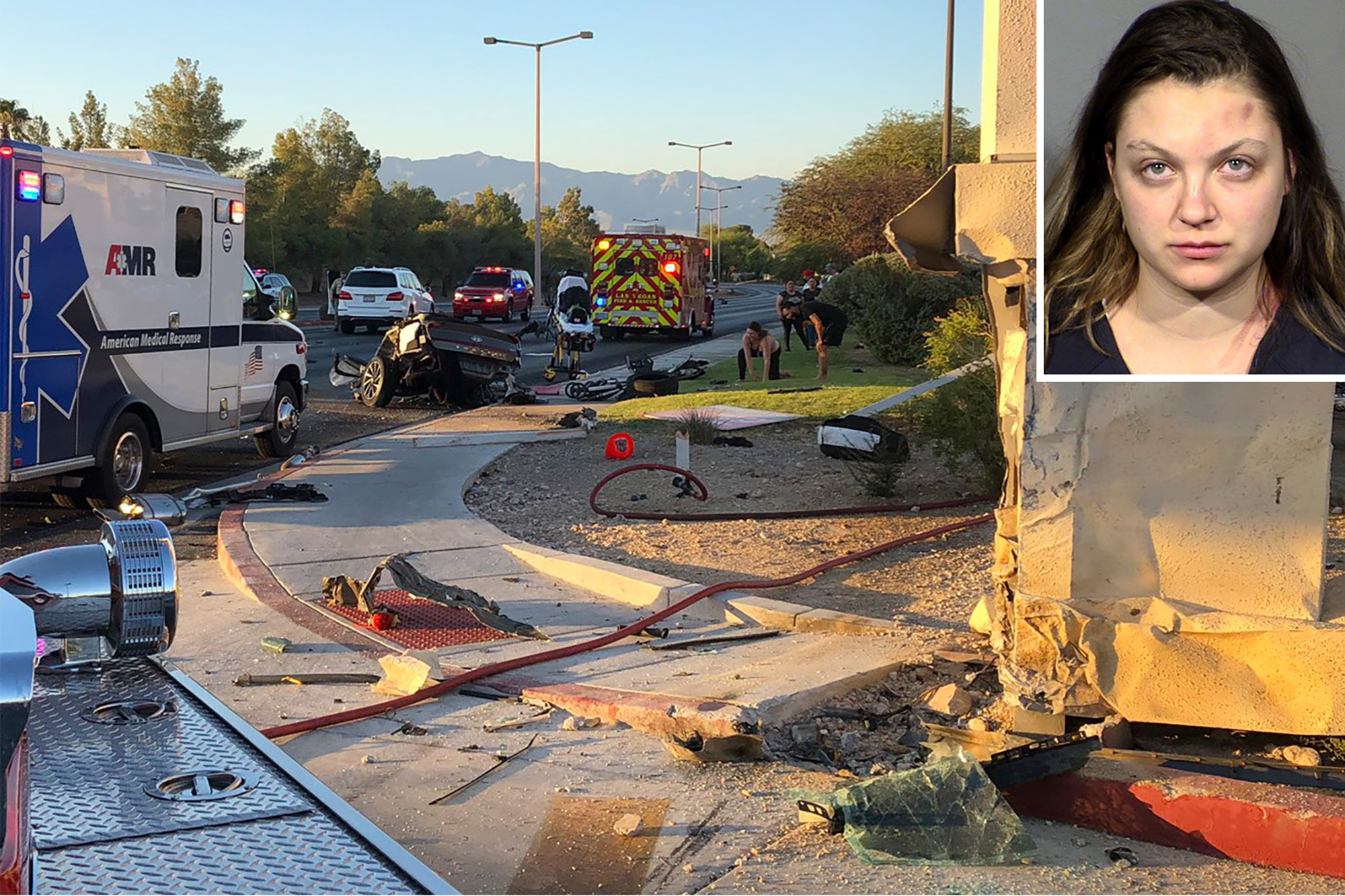 Las Vegas mom was driving 121 mph in crash that killed