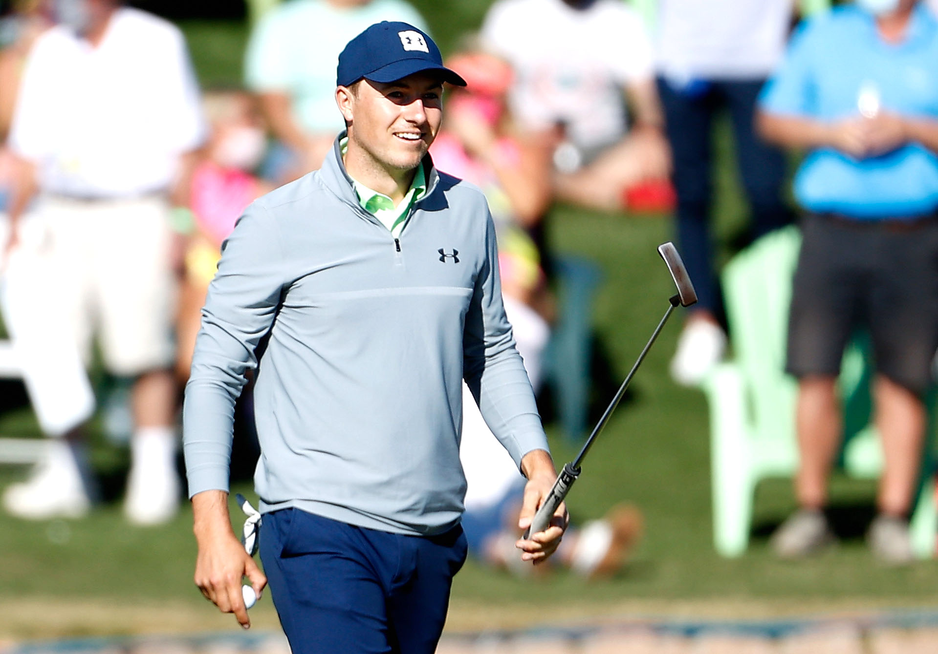Jordan Spieth suddenly back on the golf scene