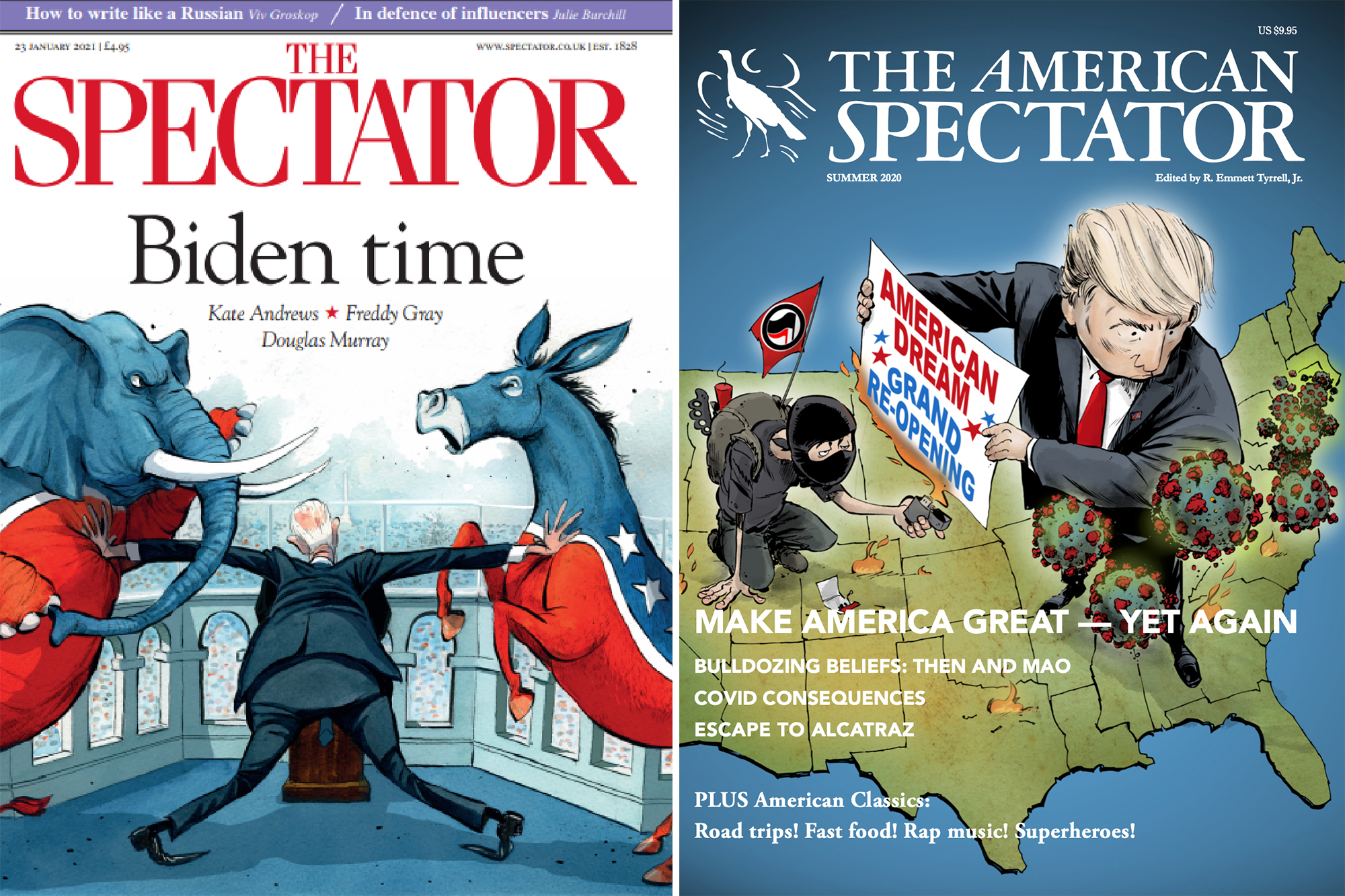 American Spectator Books For Christmas The American Spectator magazine goes to war with Londonbased The Spectator