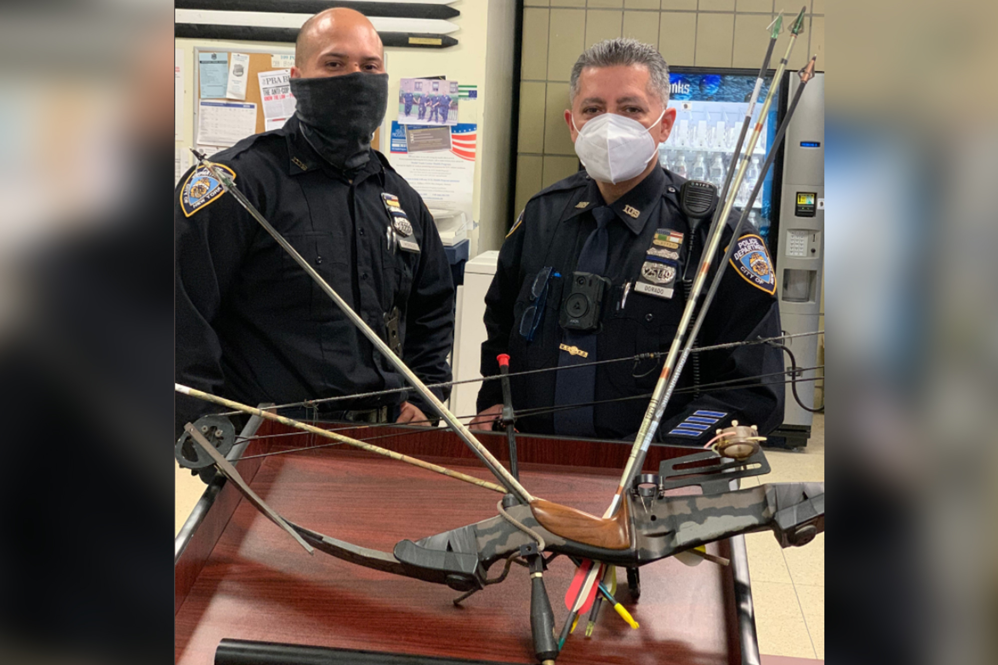 NYC man allegedly pulls bow and arrow on FedEx driver
