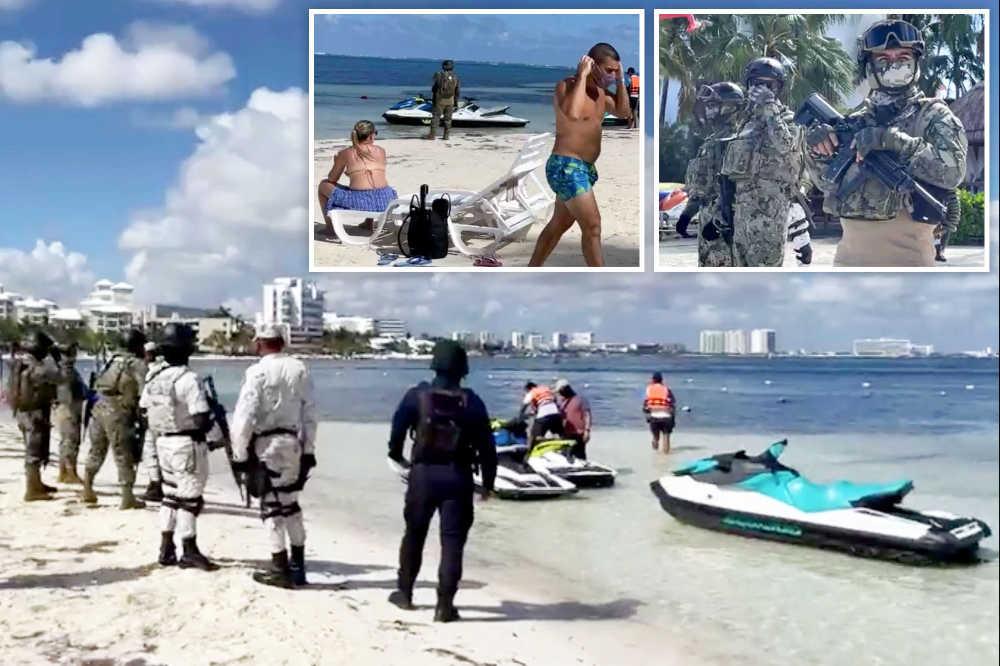 Cancun tourists scramble as gunmen open fire at Oasis Palm resort