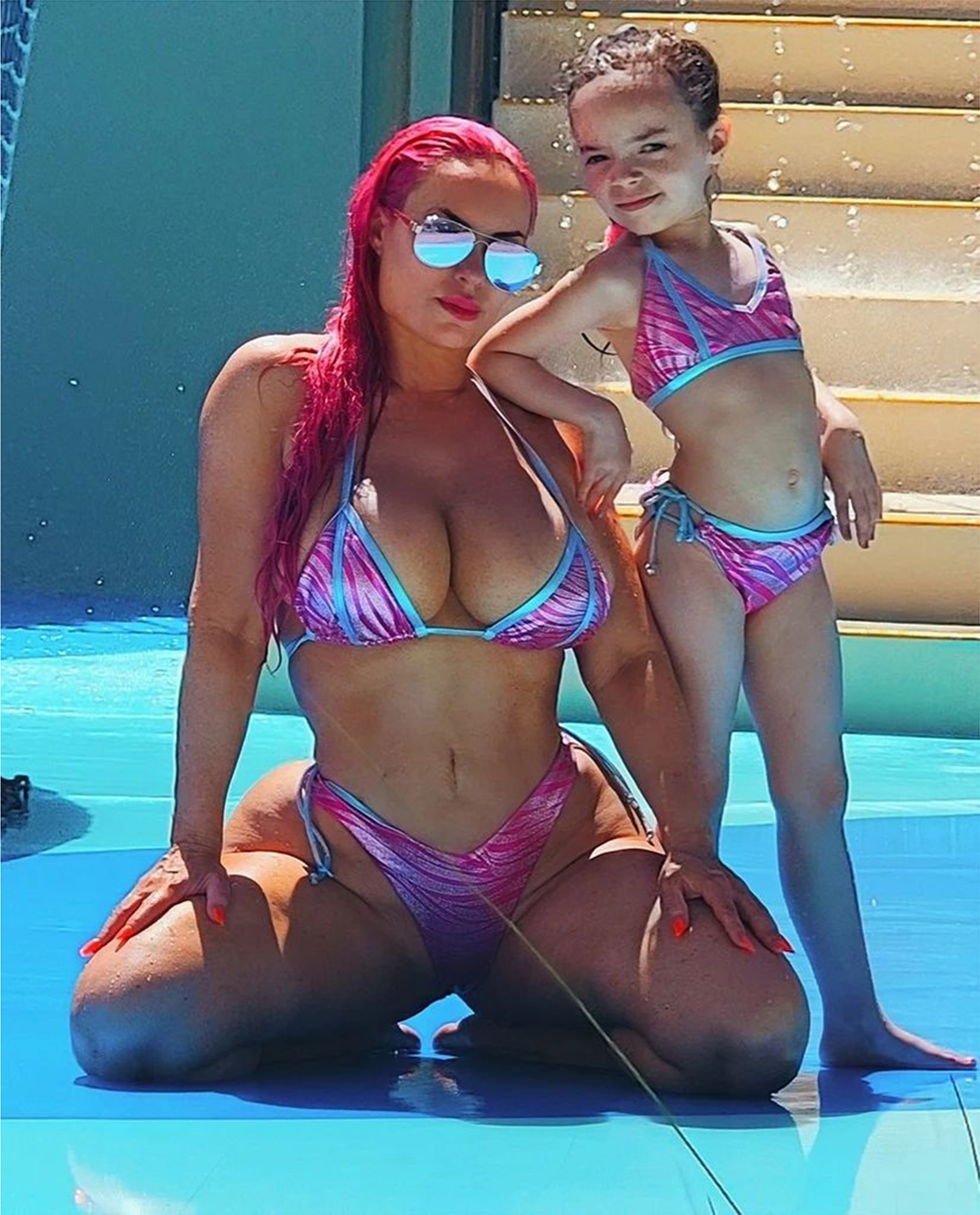 Coco Austin slammed for 'inappropriate’ Gstring bikini at water park