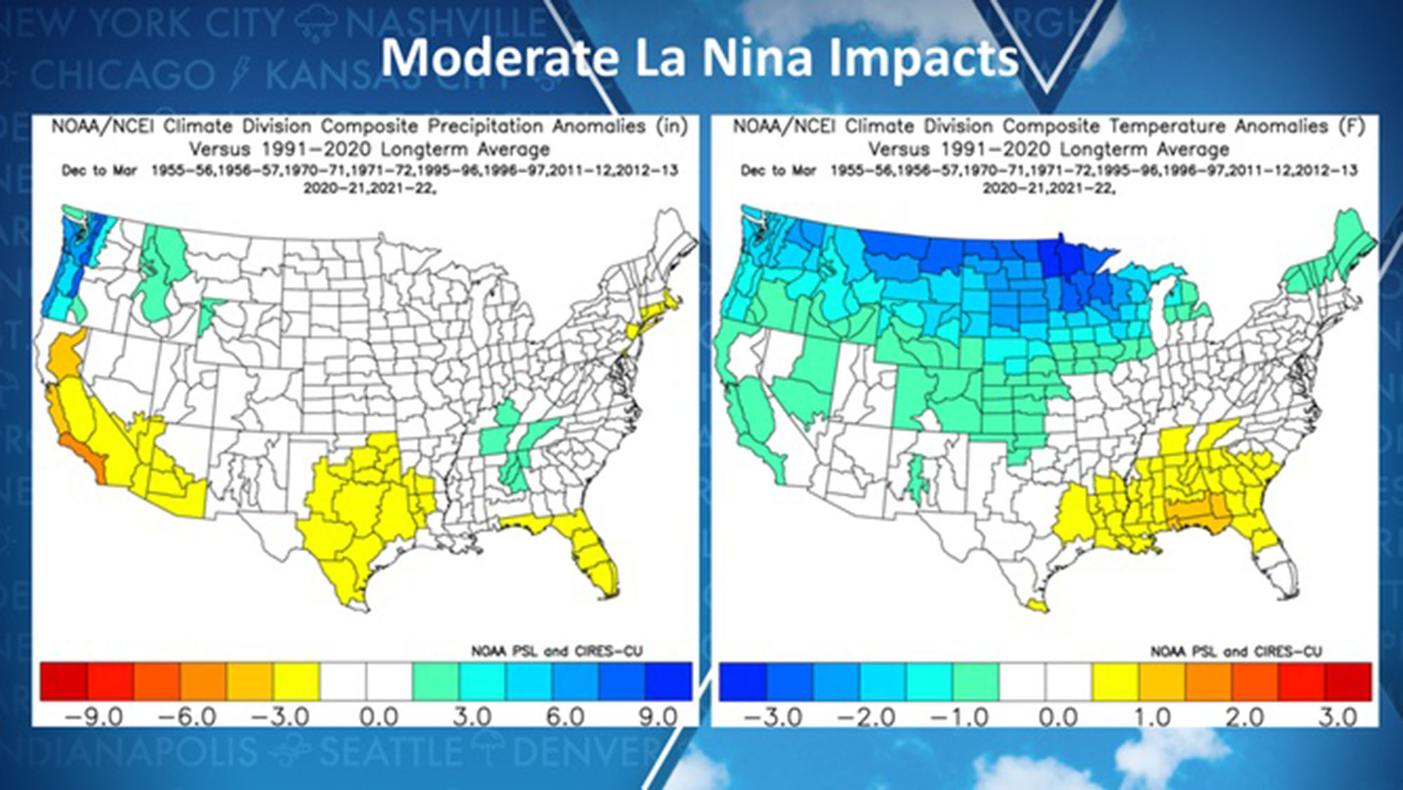 La Niña winter will mean parts of US will feel like a tundra