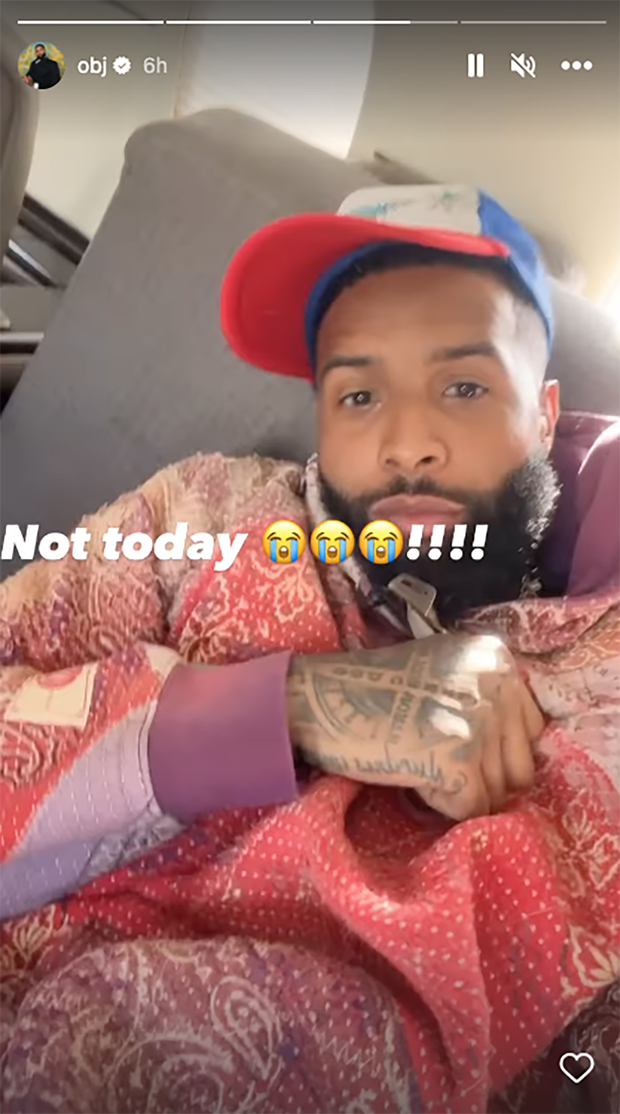 Odell Beckham Jr. takes private jet after airline incident