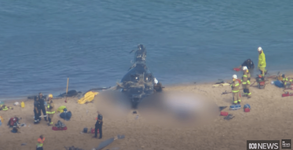 Helicopter collision near Australian SeaWorld claims four