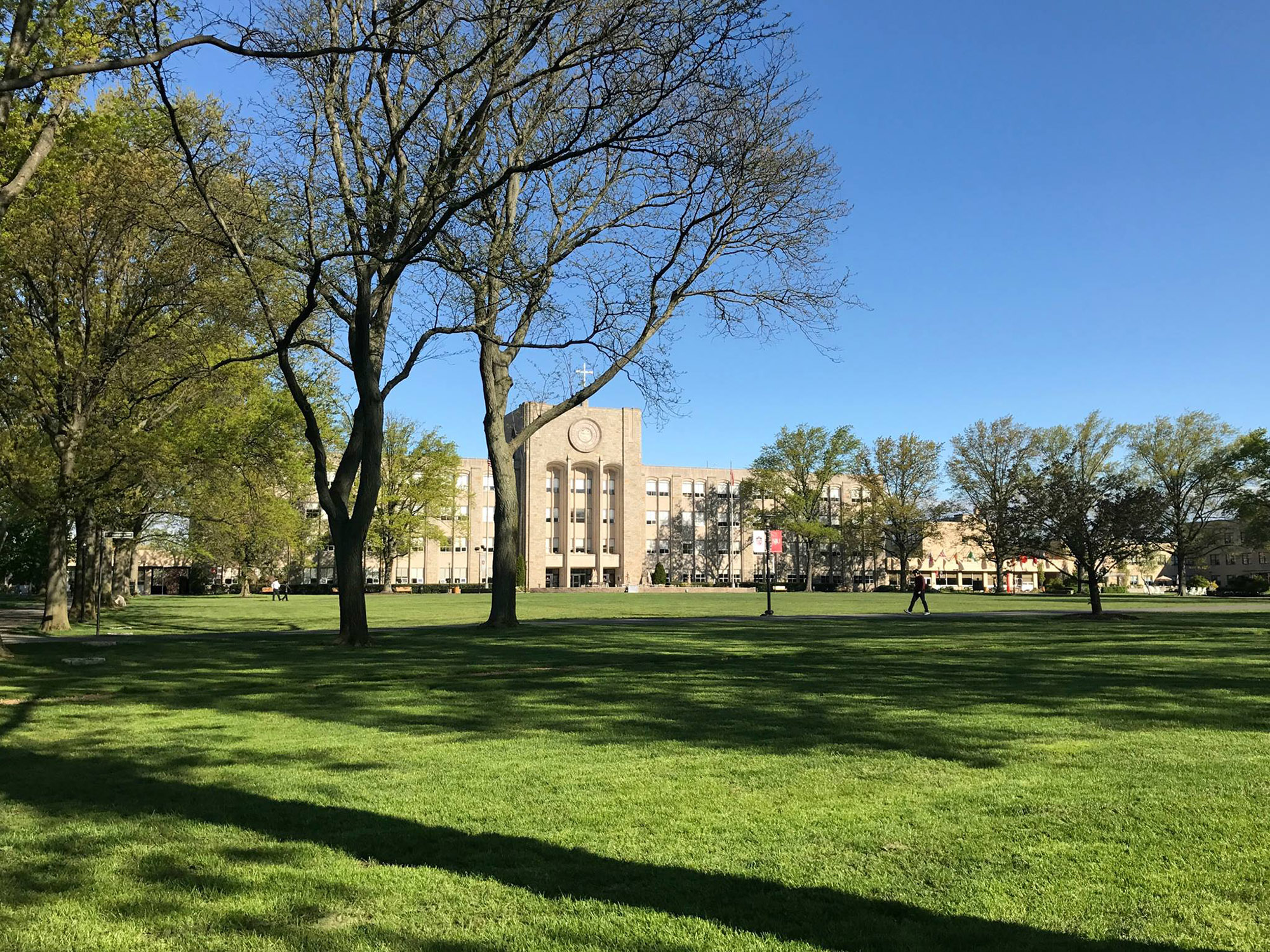 St. John's cheerleaders protest game after 'neglect' by school St. John's cheerleaders protest game after 'neglect' by school
