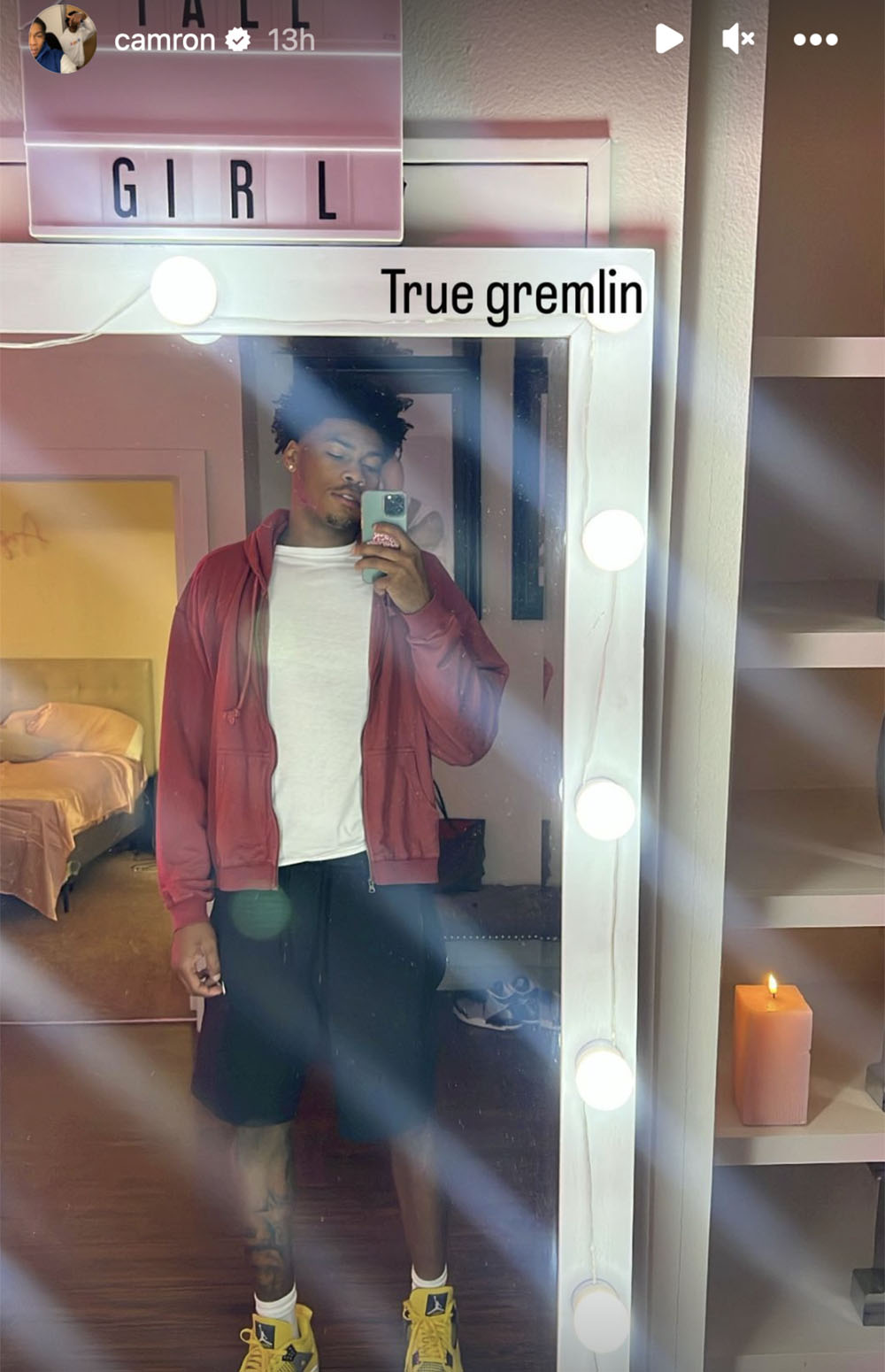 Angel Reese stirs Cam'Ron Fletcher boyfriend rumors after selfie