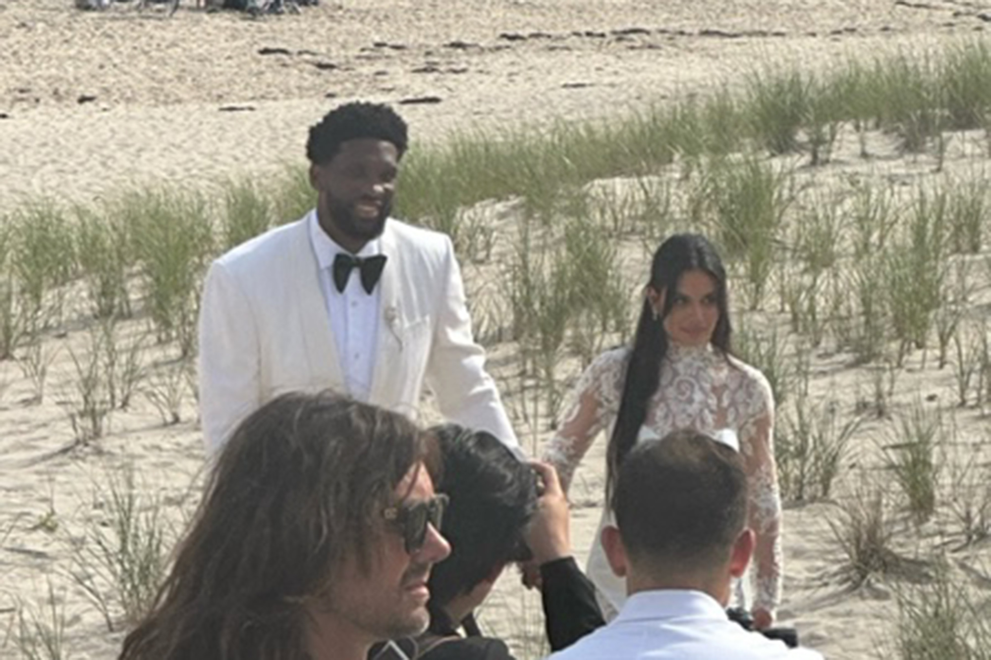 Joel Embiid marries Sports Illustrated model Anne de Paula in Hamptons