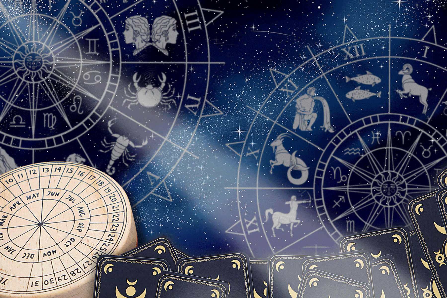 Major arcana cards and zodiac signs 60 photos(09)