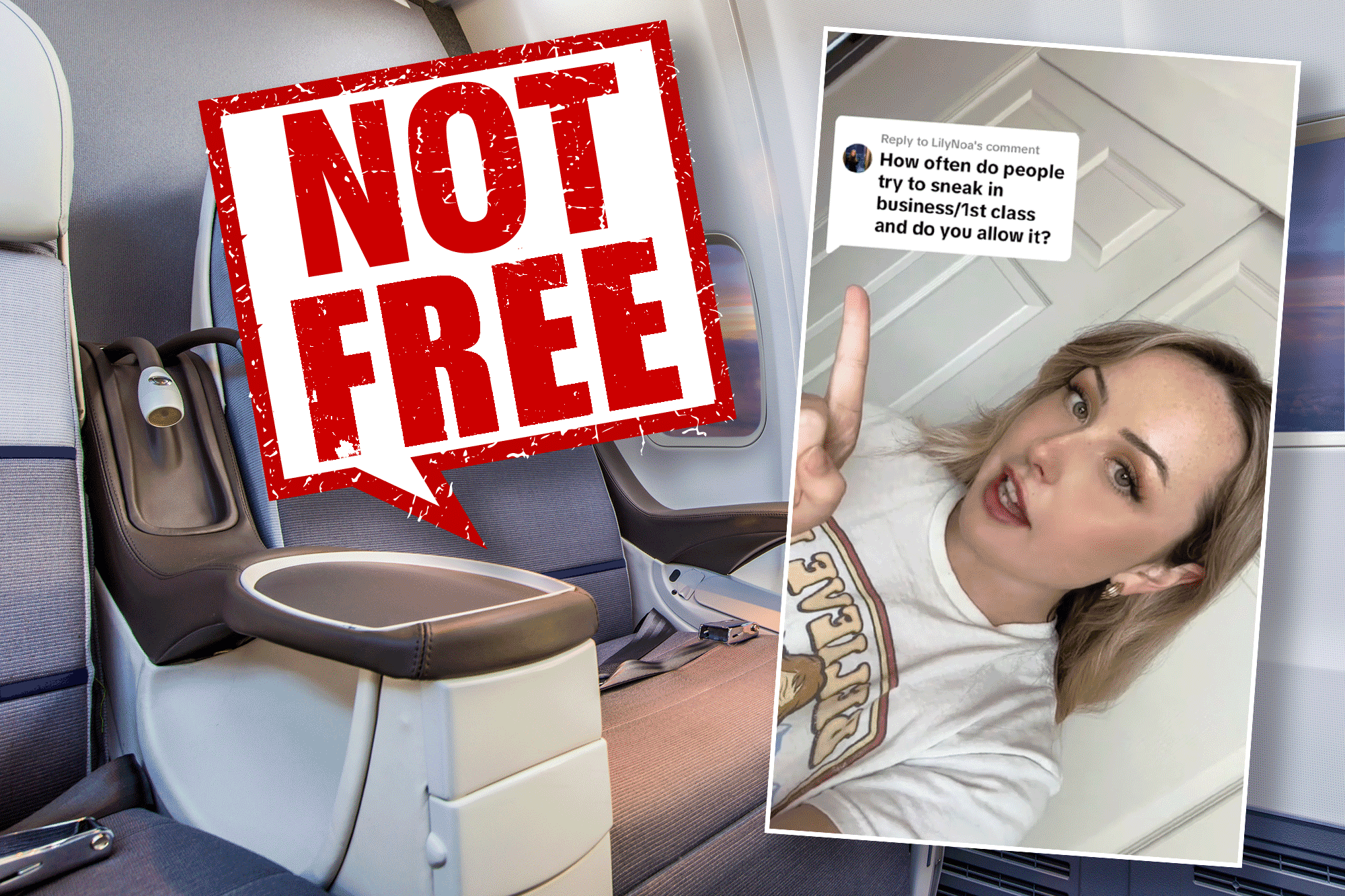 What turbulence is like flying first class ‘Turnt drinking free flow