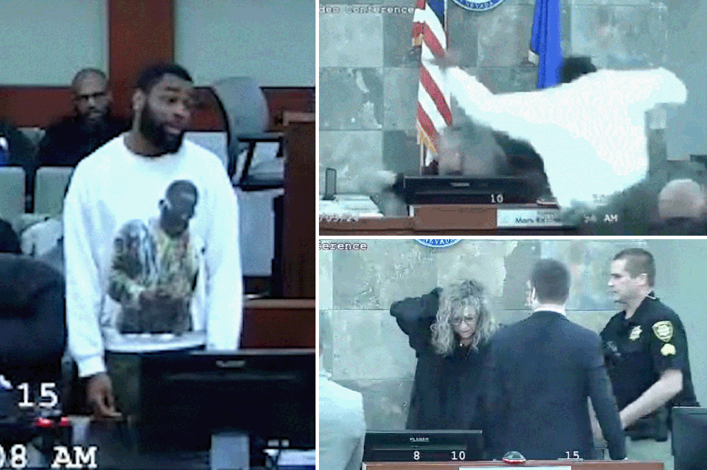 Vegas choose attacker blames courtroom dustup on ‘unhealthy day