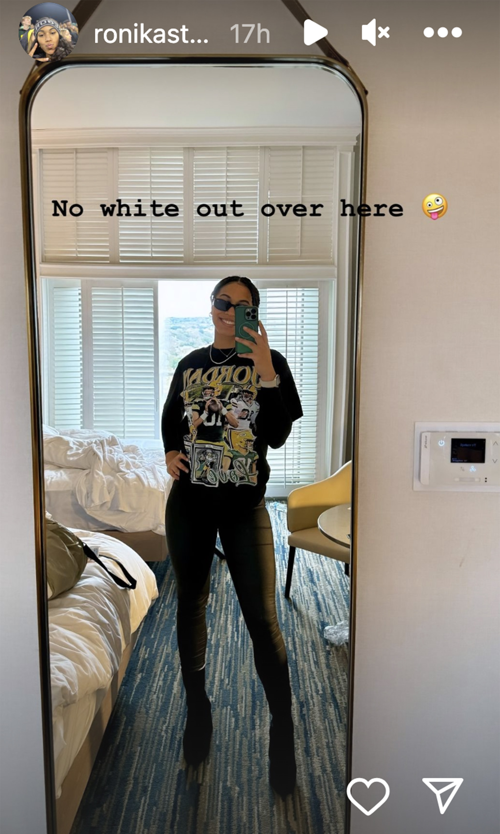 Jordan Love's girlfriend, Ronika Stone, trolls Cowboys fans