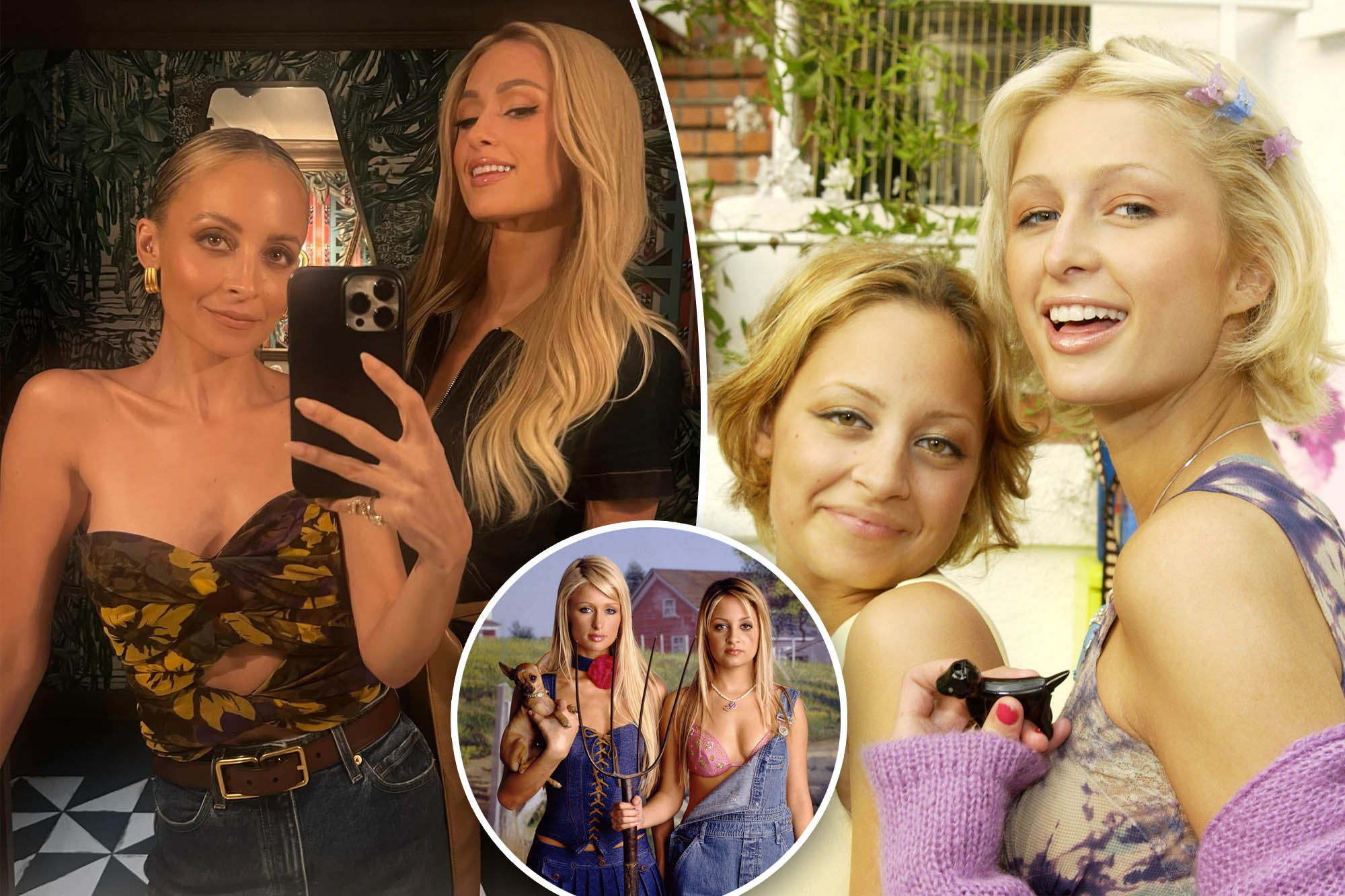 Paris Hilton and Nicole Richie reunite for a ‘Simple Life’ selfie as