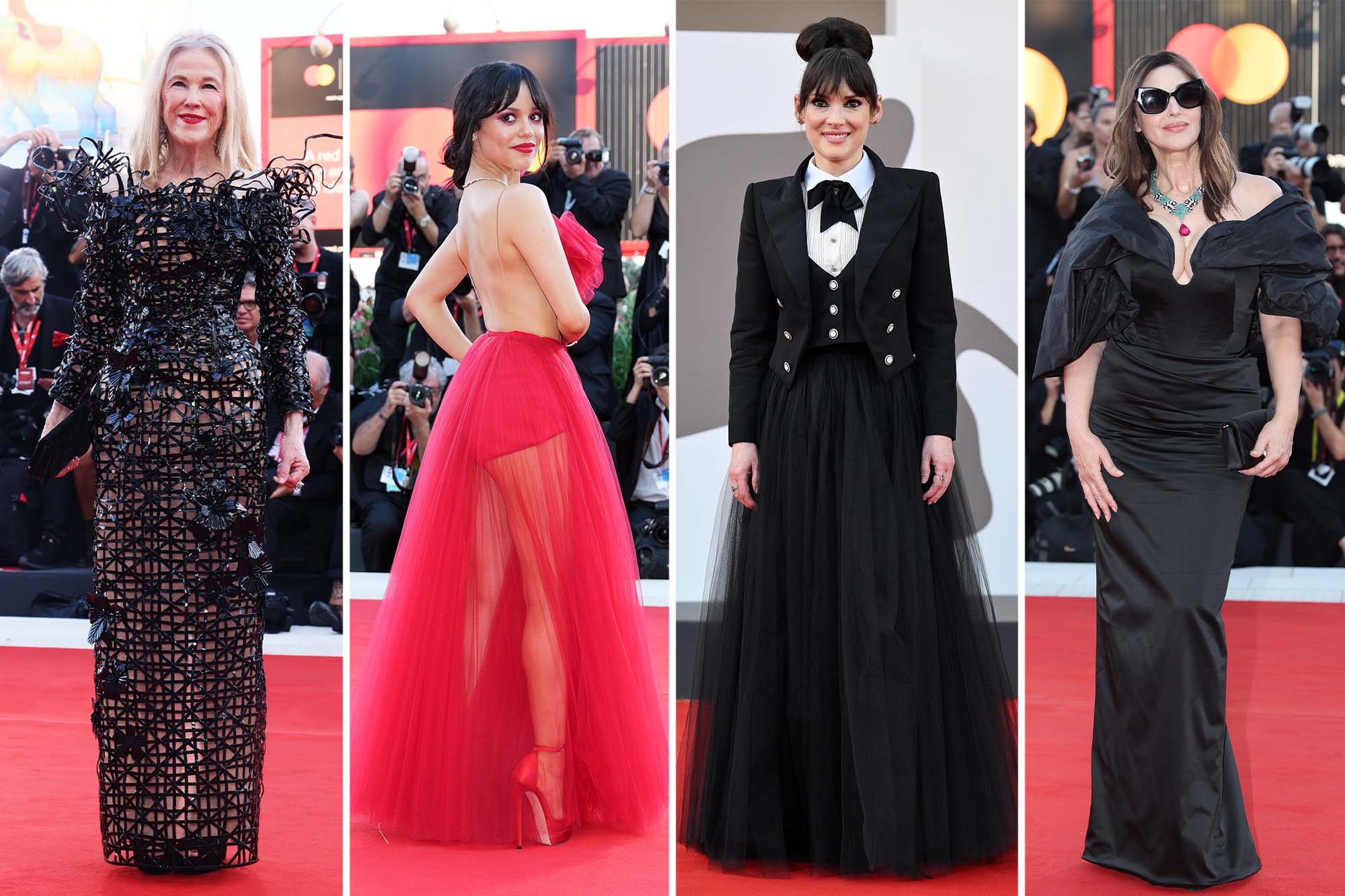 “Beetlejuice Beetlejuice” – Photos from the red carpet of the Venice Film Festival: Winona Ryder, Jenna Ortega