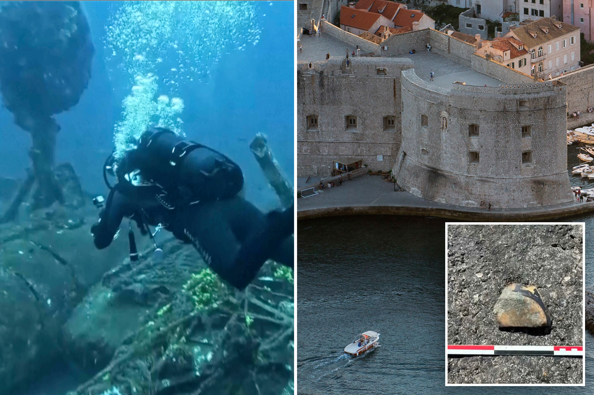 Workers discover 18th-century vessel in medieval ‘Game of Thrones’ city