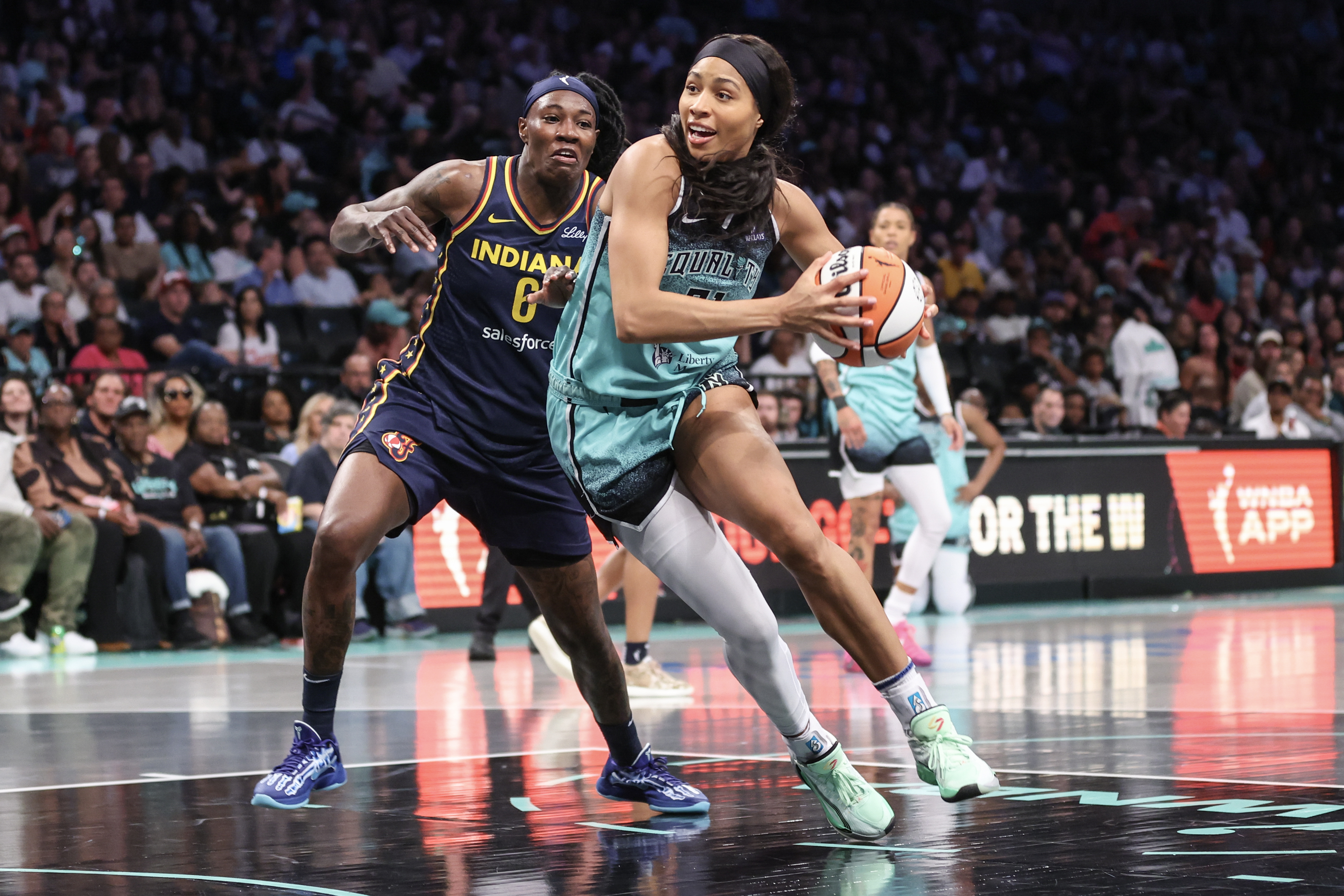 Isabelle Harrison playing way into rotation, and is ‘blessed’ to be with Liberty