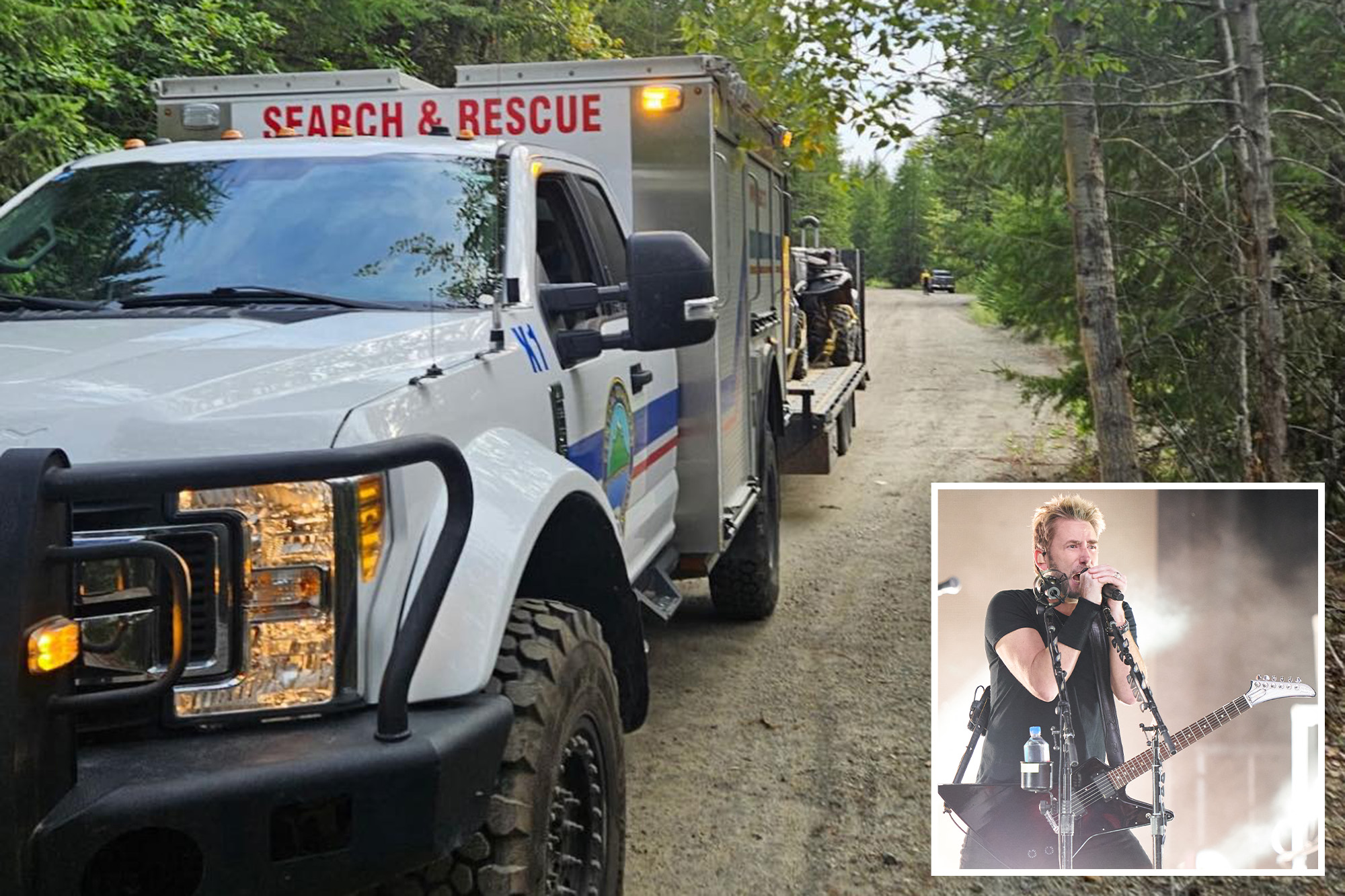 Camper’s ‘repeated cries’ spark rescue mission — but he was singing songs by infamous rock band