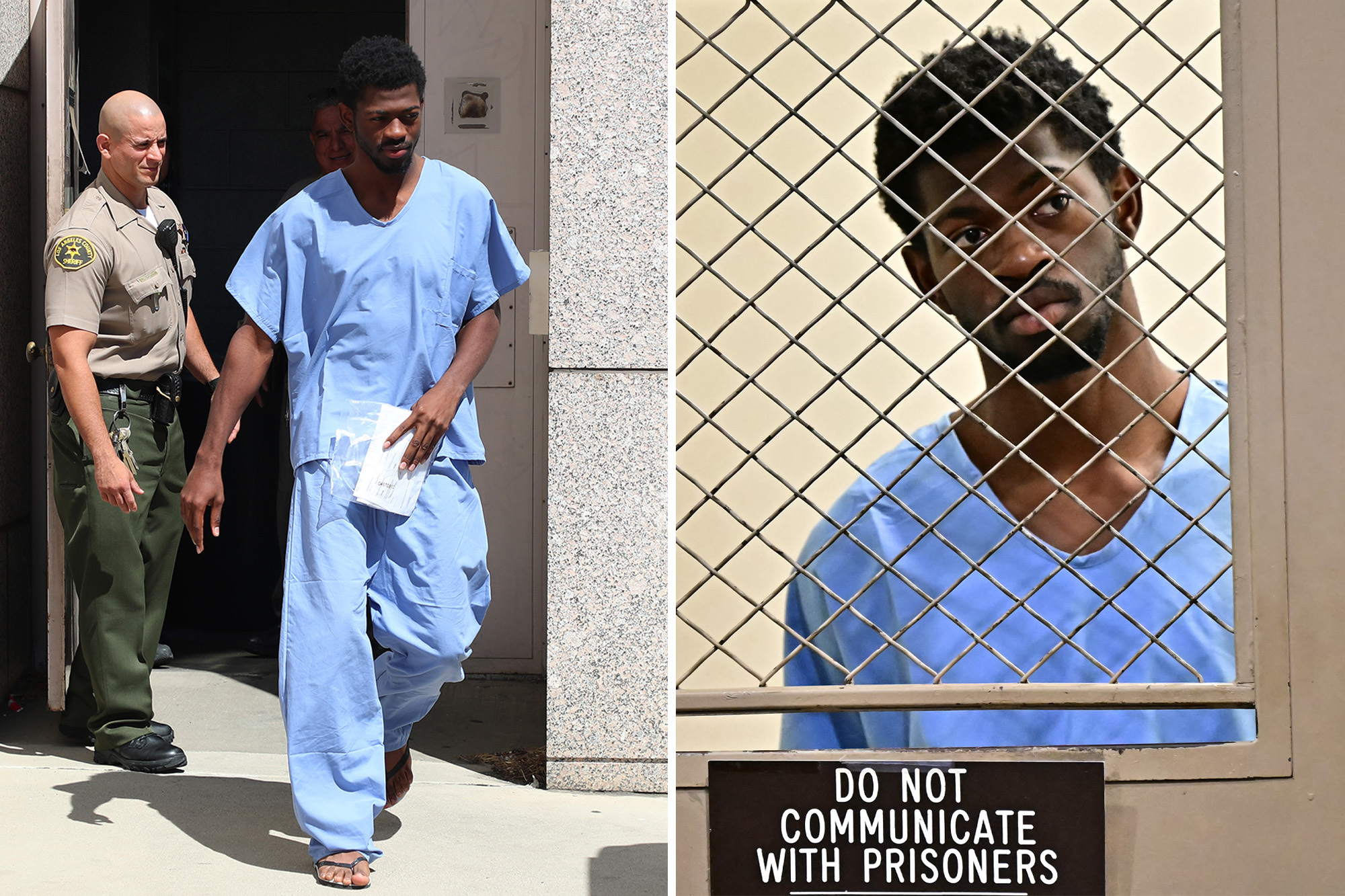 Lil Nas X noticed leaving jail after posting bond for almost bare romp, alleged assault on cops