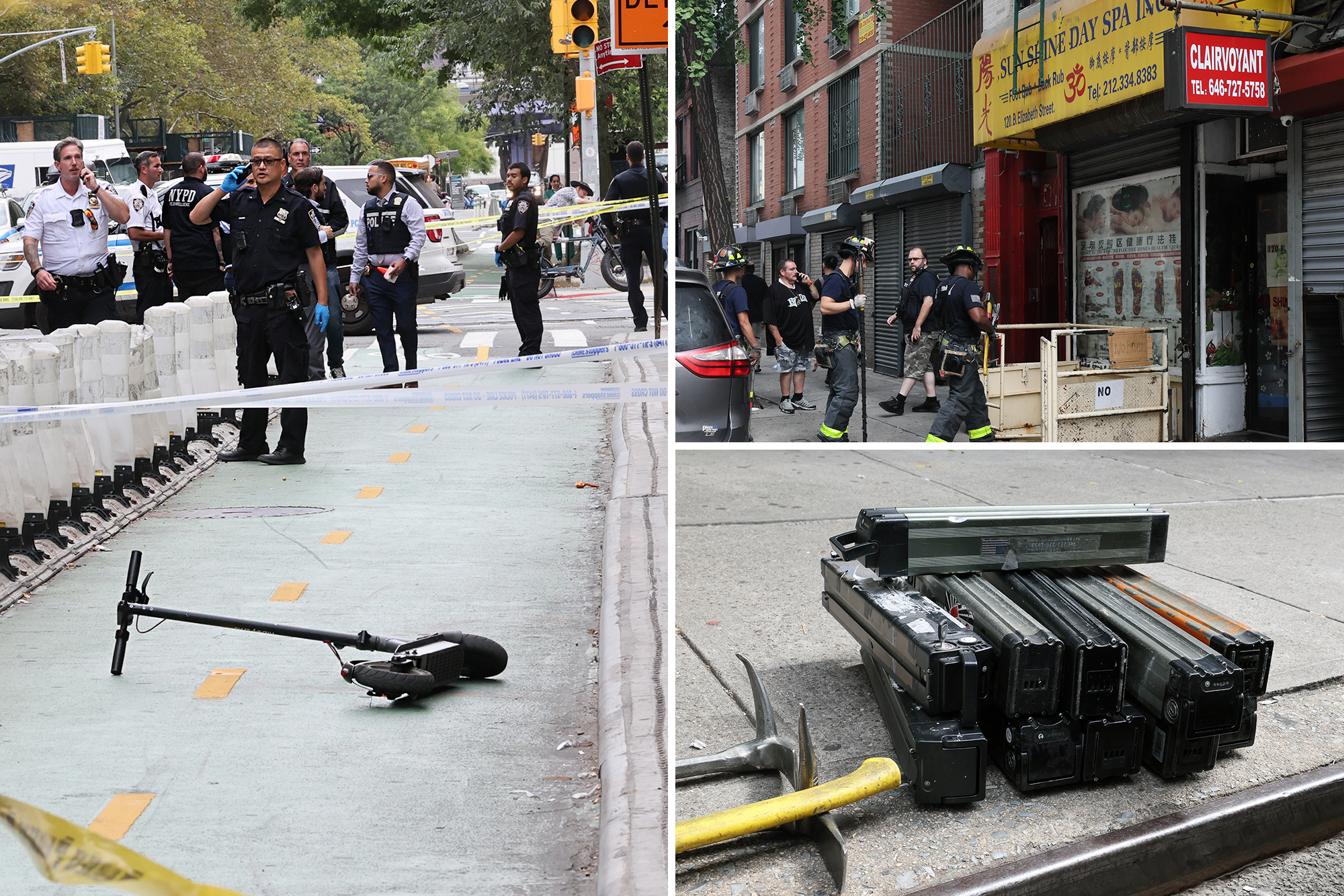 Two shot, together with 63-year-old harmless bystander, in broad daylight gunfire on NYC road