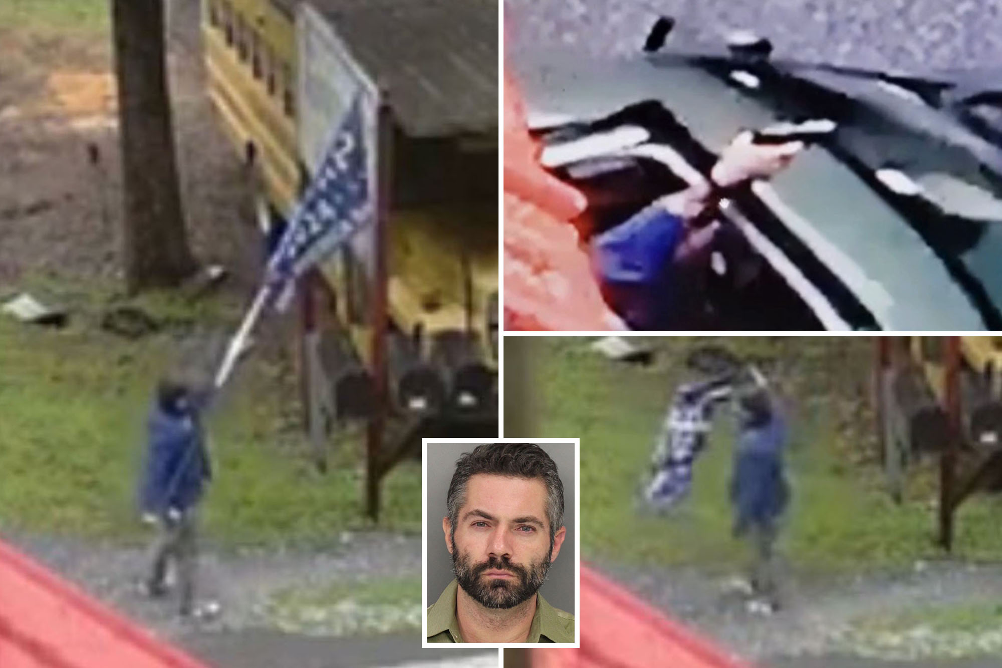 Diminutive accountant tears down NC native’s Trump signal, shoots up his home: cops