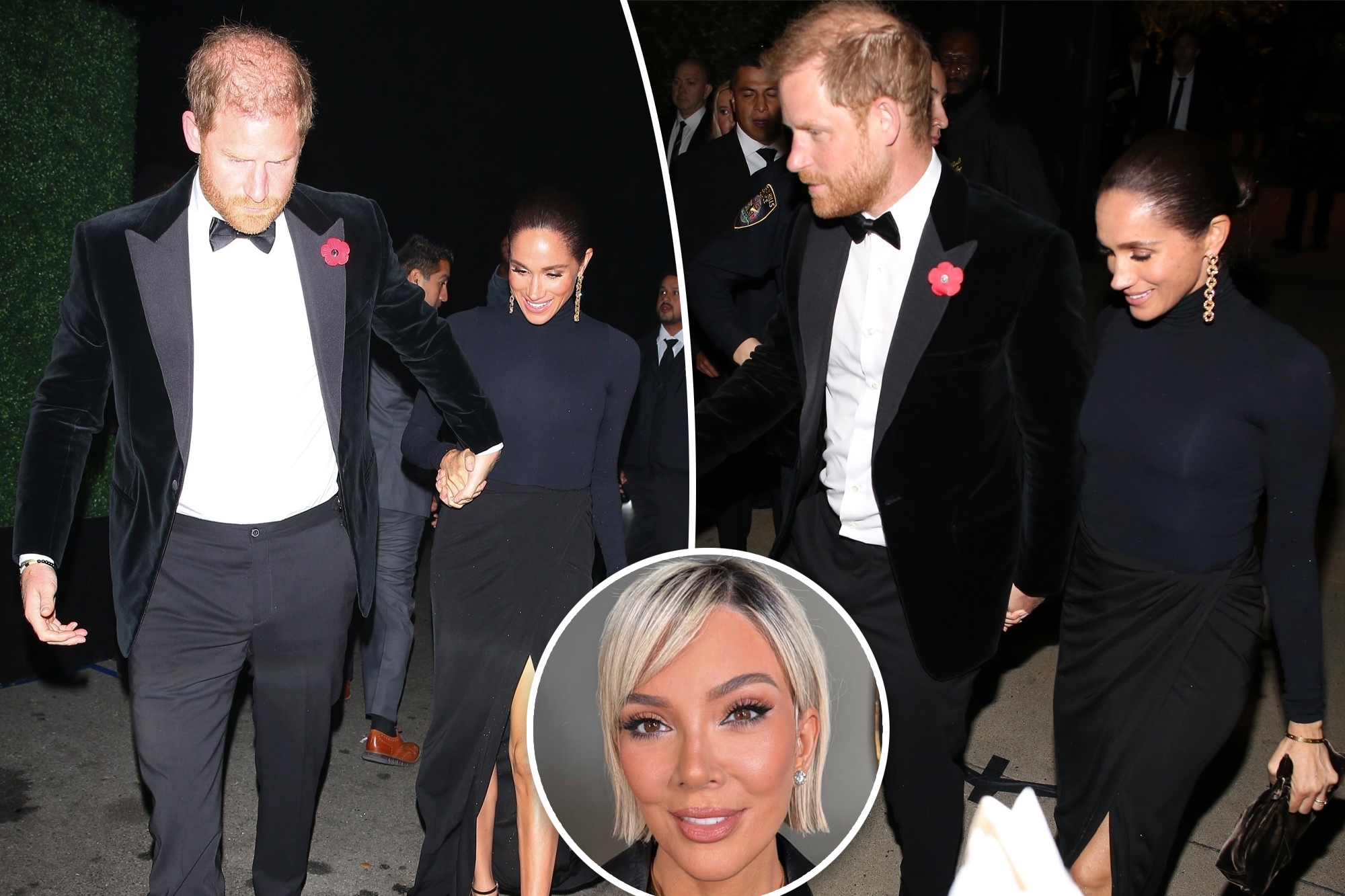 Meghan Markle and Prince Harry get all all glammed up for Kris Jenner’s star-studded 70th birthday party