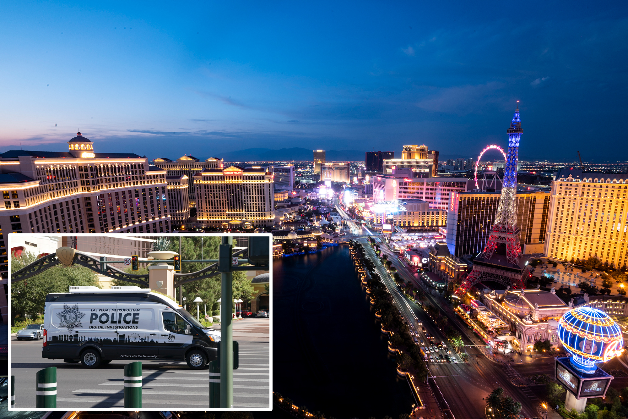 Las Vegas officers weigh banning legal offenders from Strip to revive tourism