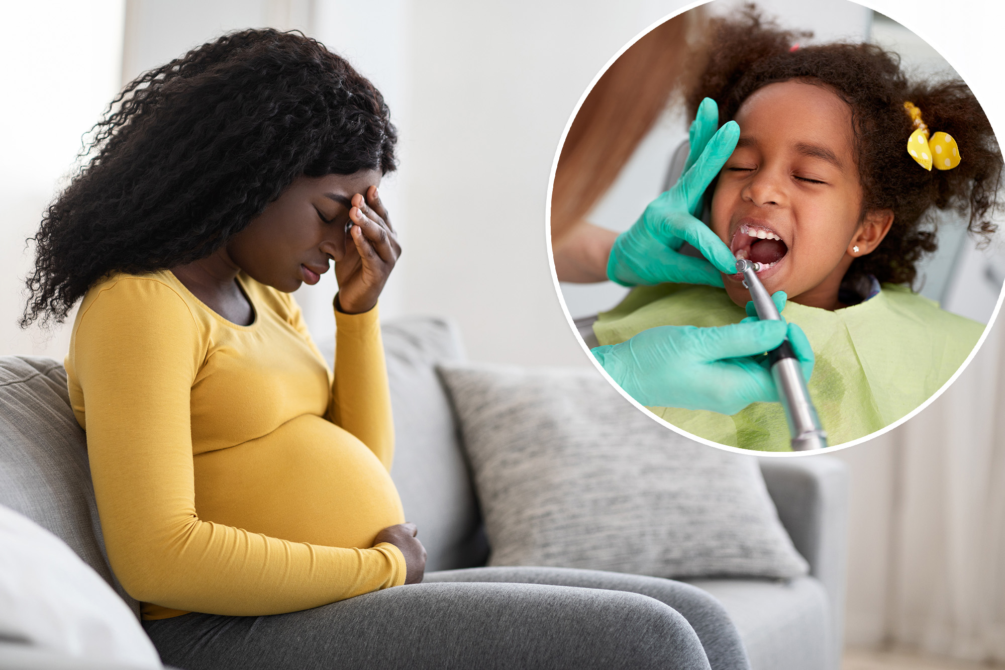 Pregnancy Stress May Affect Babies’ Teeth
