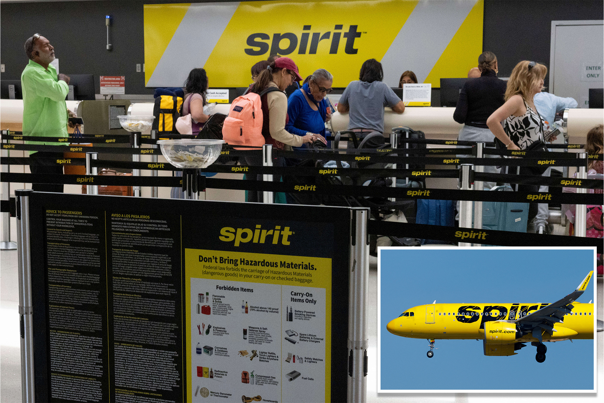 2 Spirit Airlines employees charged for stealing a passenger’s Louis Vuitton purse