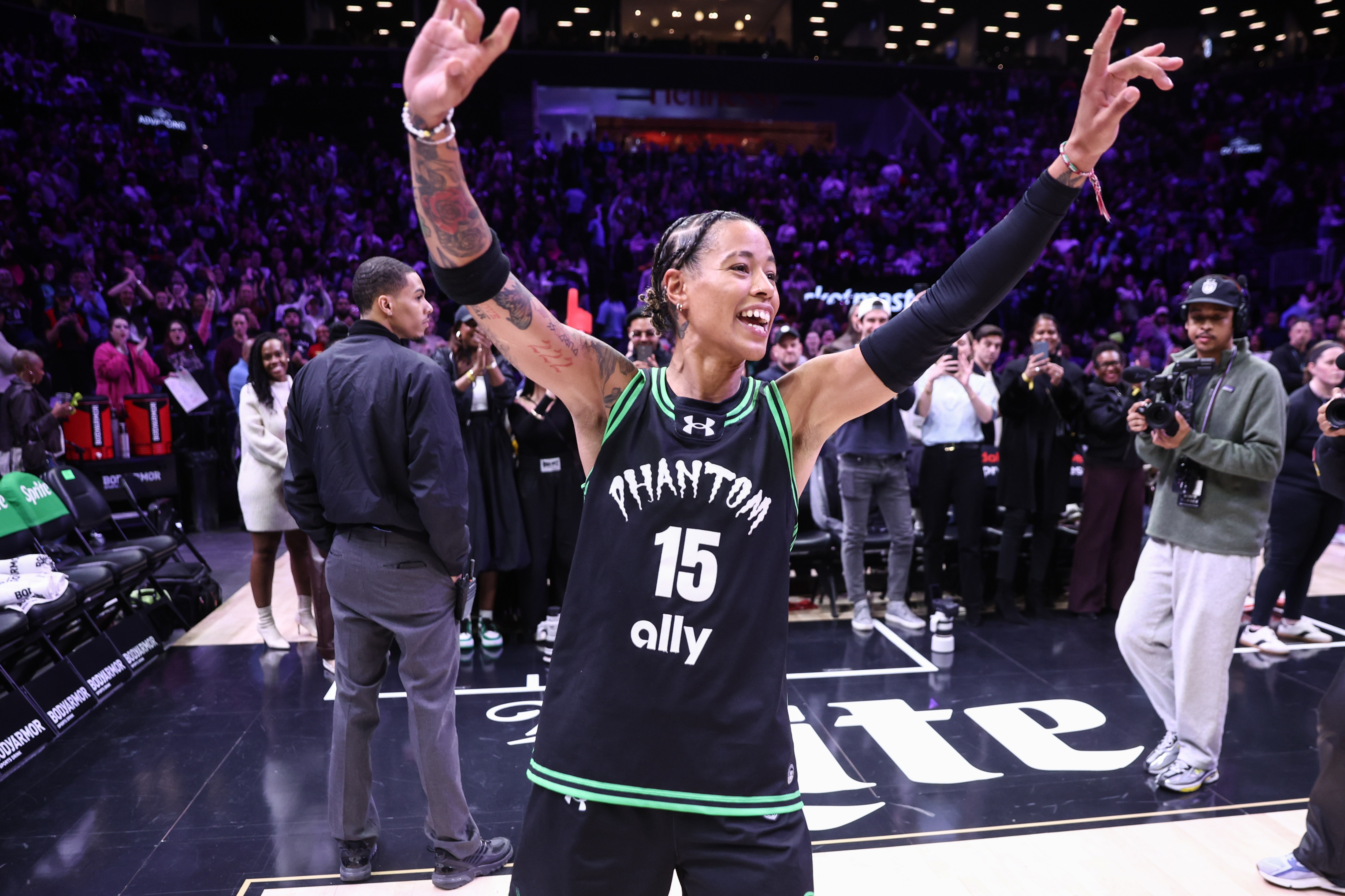 Unrivaled puts on a Barclays Center show with sellout that ‘felt like a W game’