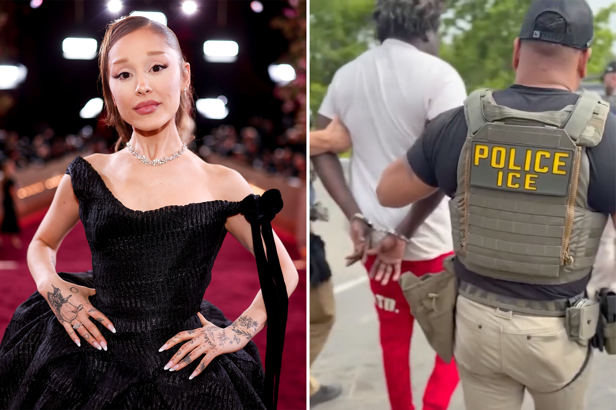 White House fires back at Ariana Grande after she told them to never use her music in ICE deportation video