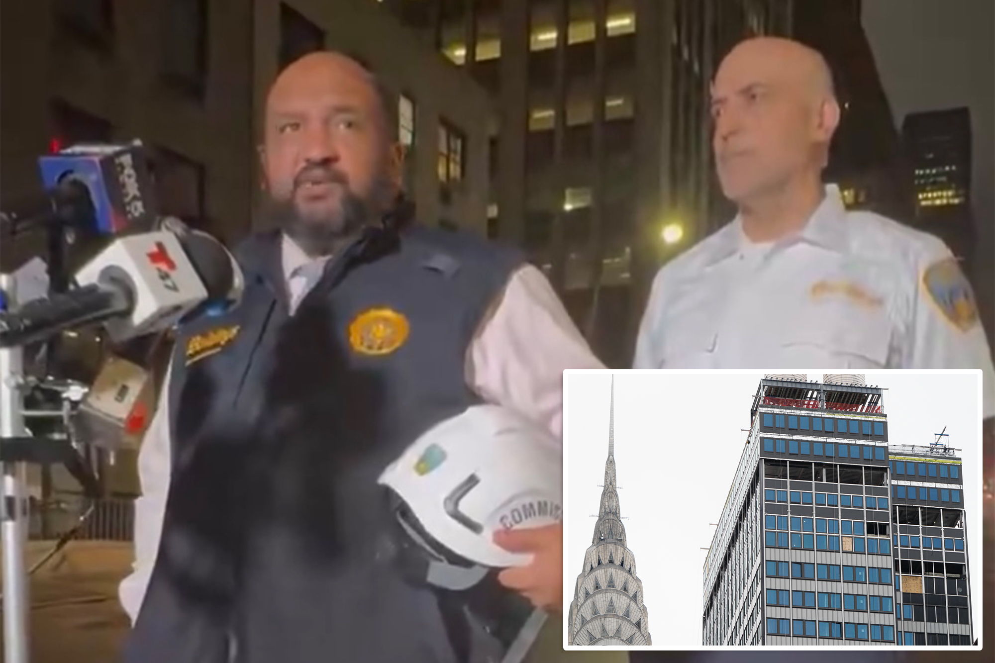 NYC buildings commissioner confident buckling Midtown building is ‘stabilizing’ after emergency work