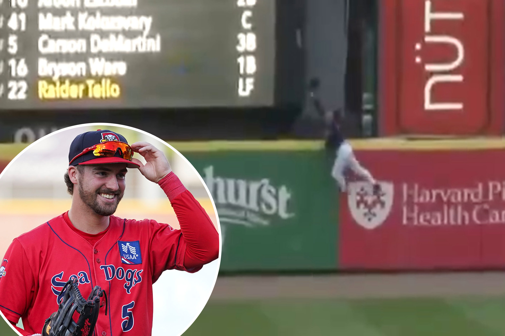 Red Sox prospect makes possible catch of the year: ‚I’m a big Spider-Man guy‘