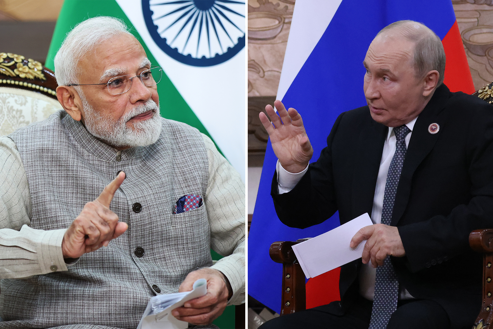 India’s Modi tells Russia’s Putin that the war in Ukraine must end for humanity’s sake 