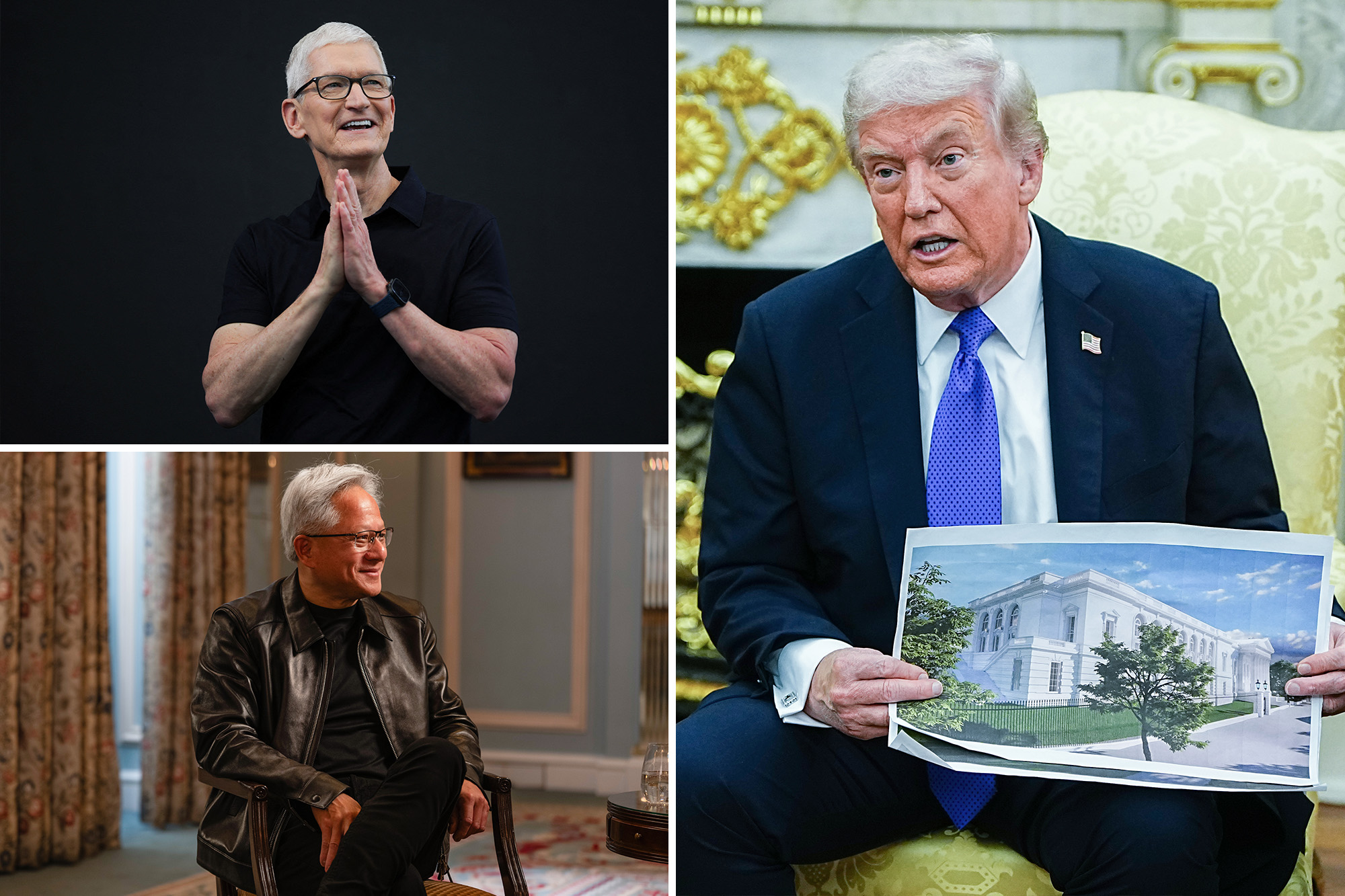 Apple, Nvidia each gave M to White House ballroom project, among top donors: report