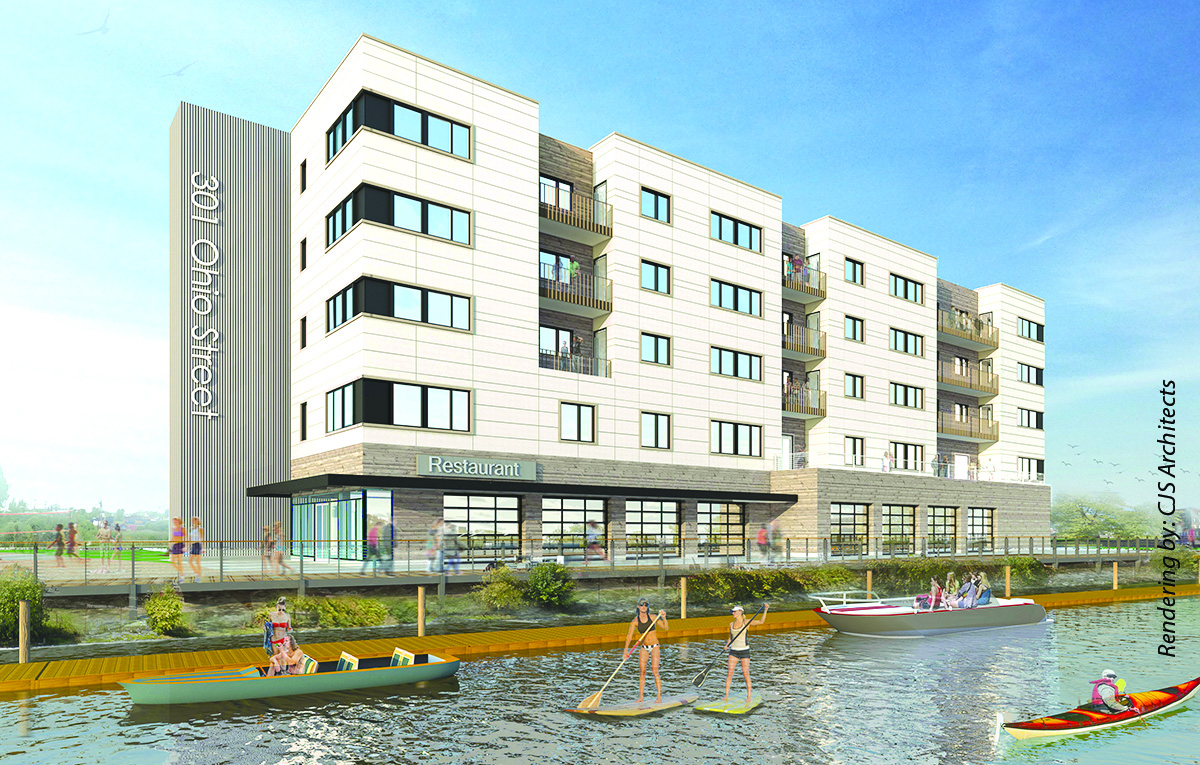 Ellicott Development’s 301 Ohio St. mixeduse project under