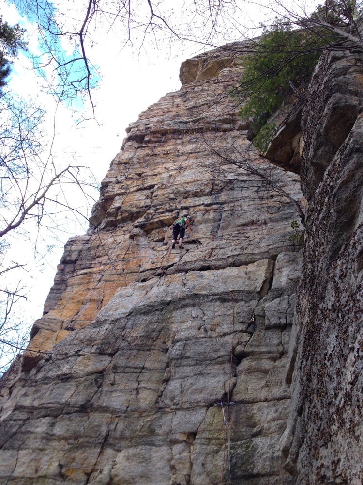 Gunks Climbing Gettin' Schooled NY Ski Blog