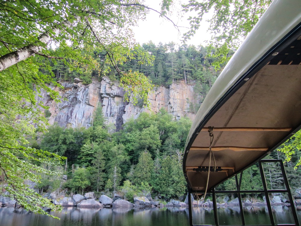 Lac Long Quebec Long Lakes and Climbing Takes NY Ski Blog