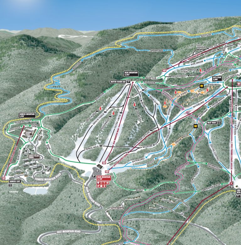 Killington Trail Map, Vertical Drop, Stats, Profile • NYSkiBlog Directory