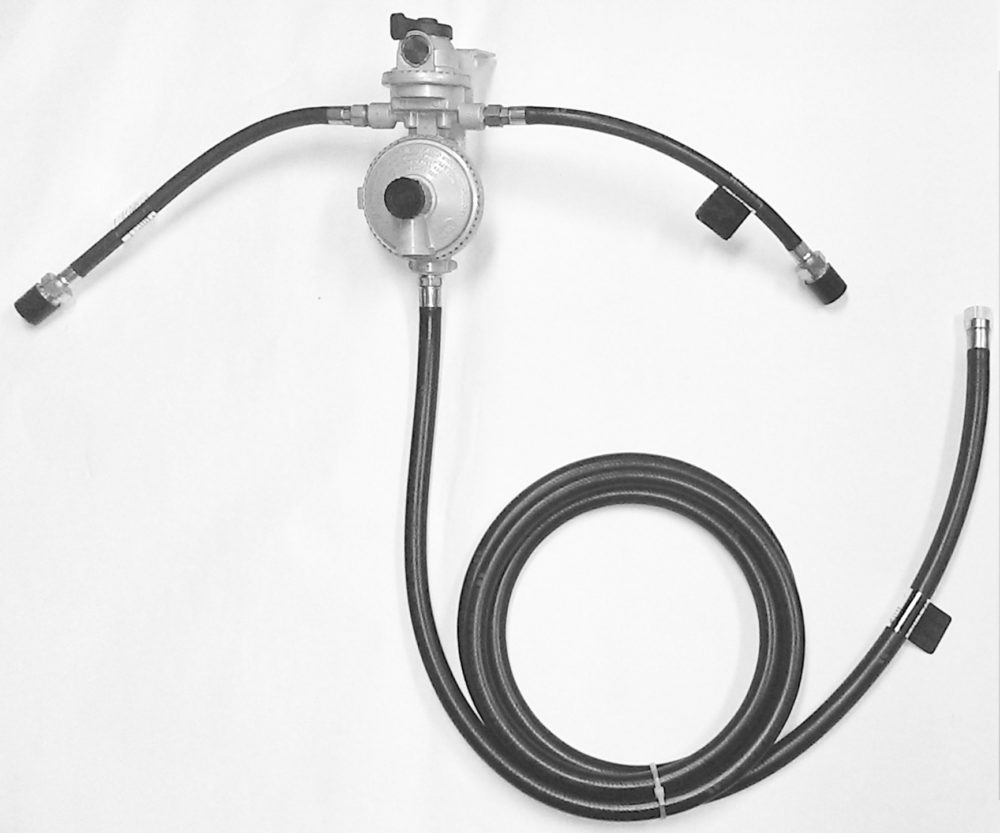 Barbecue Hoses & Regulators 2 Cylinder Automatic Gas Changeover KIT for