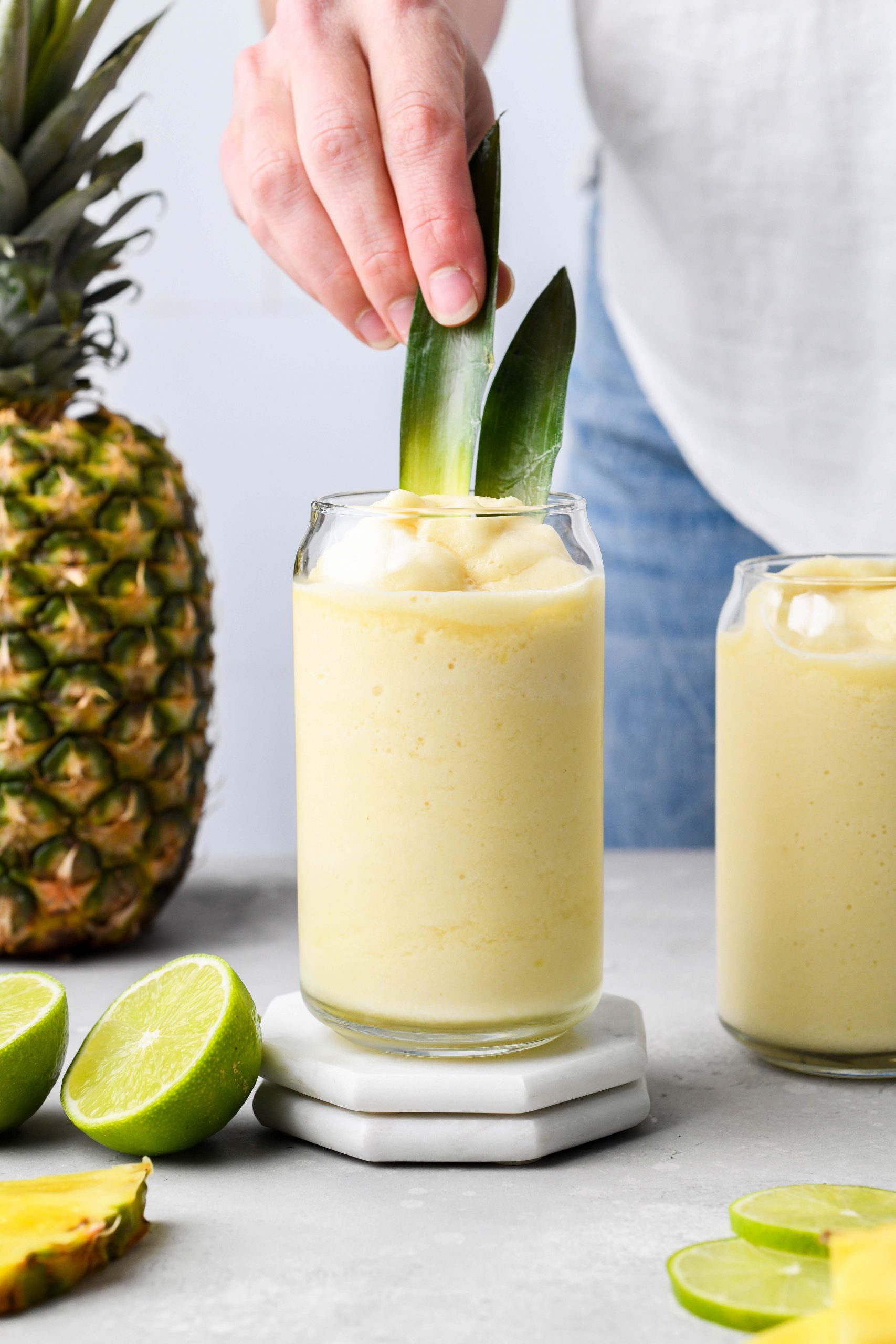 Easy Piña Colada Recipe Made with Coconut Milk!