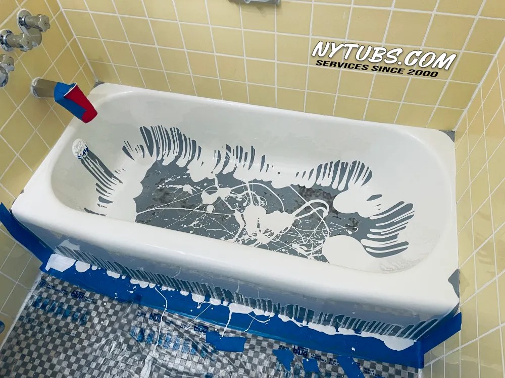 PourOn Application Method (Bathtub Reglazing)