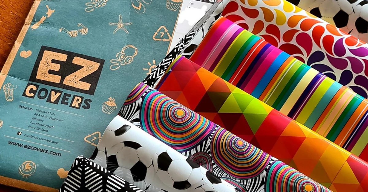 Exercise Book Covers & Sizes NZ EZ Covers NZ EZ Covers New Zealand