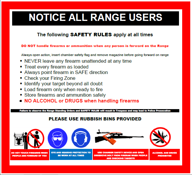 Rifle Range NZDA Taupo