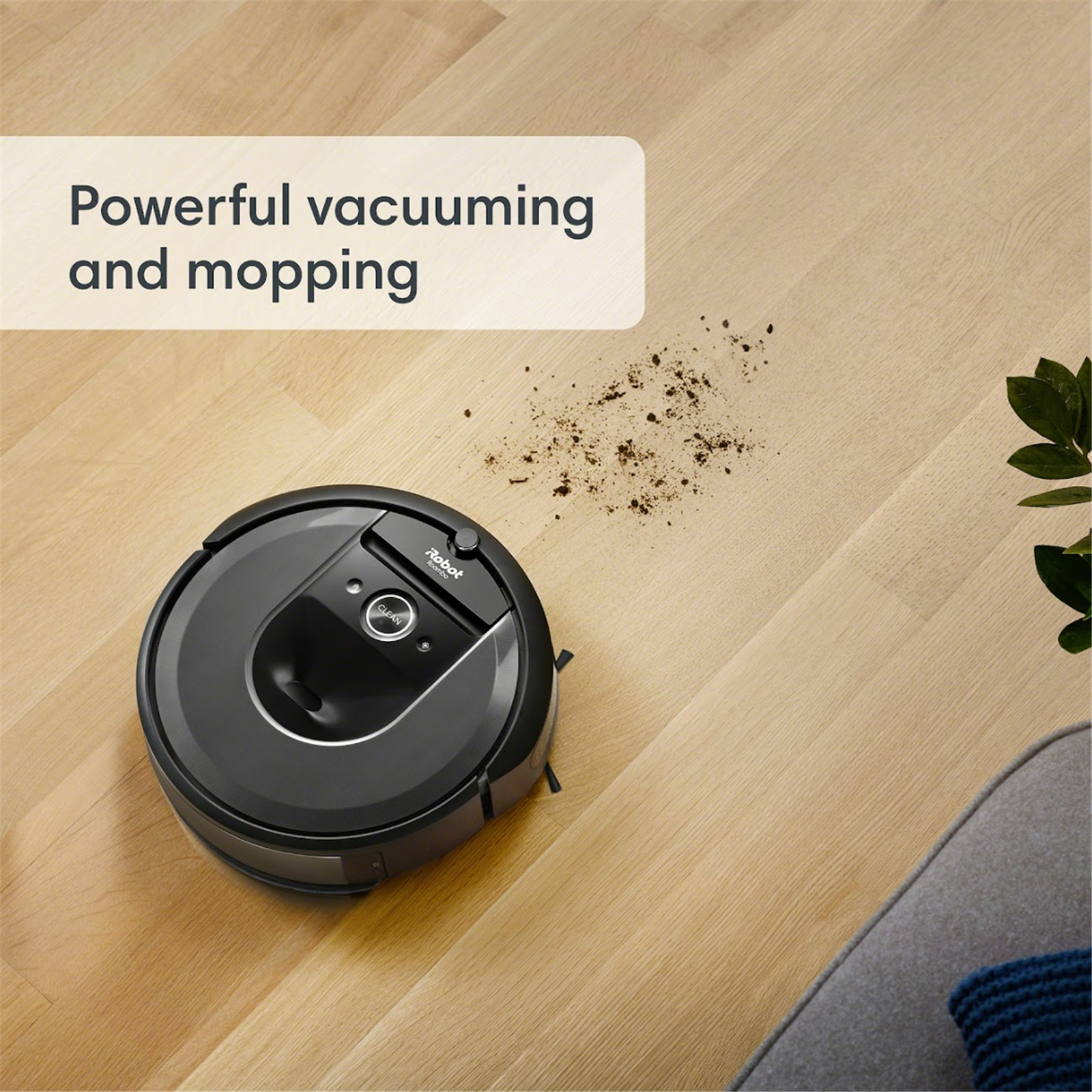 iRobot Roomba Combo i8+ Vacuum & Mop Smart Robot Vacuum SelfEmptying