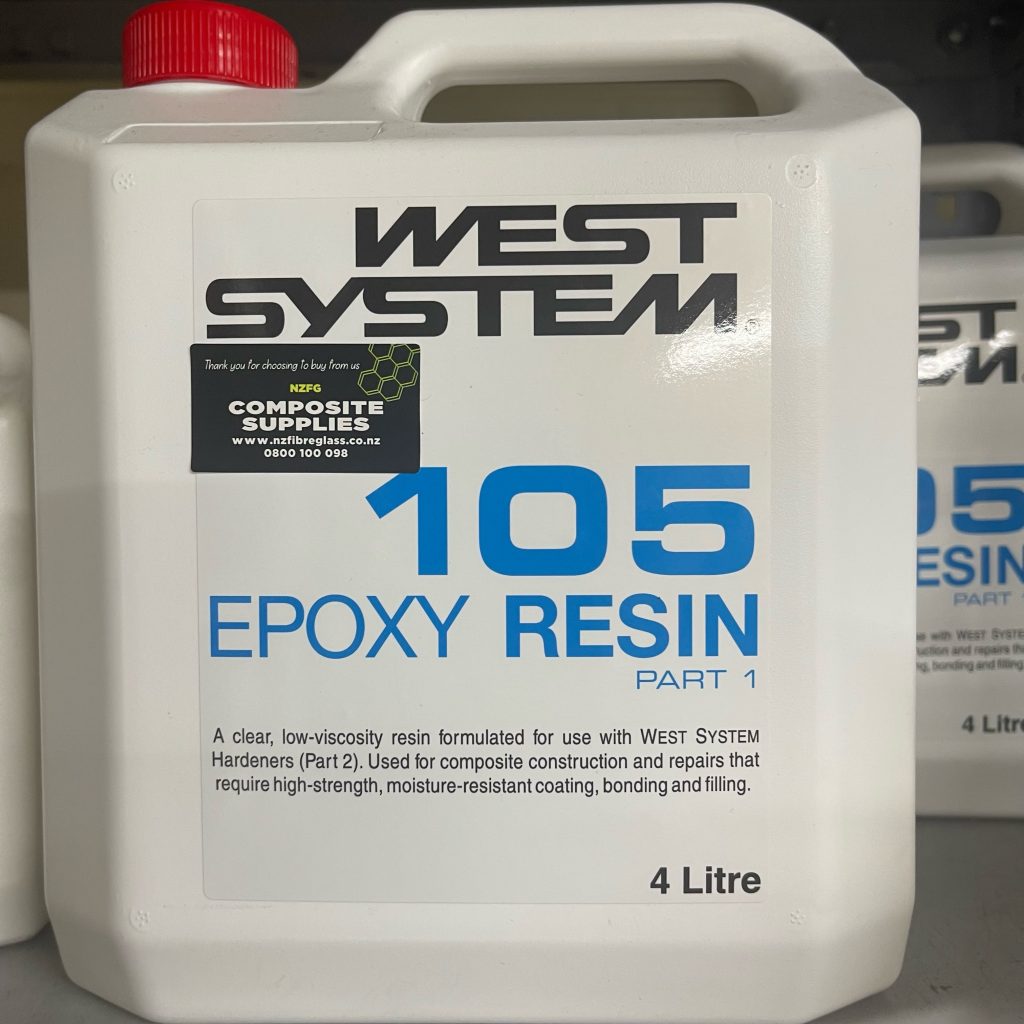 Epoxy 105 West System NZ Fibreglass