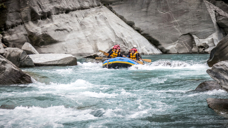 Challenge Rafting promo code White water raft two famous Queenstown