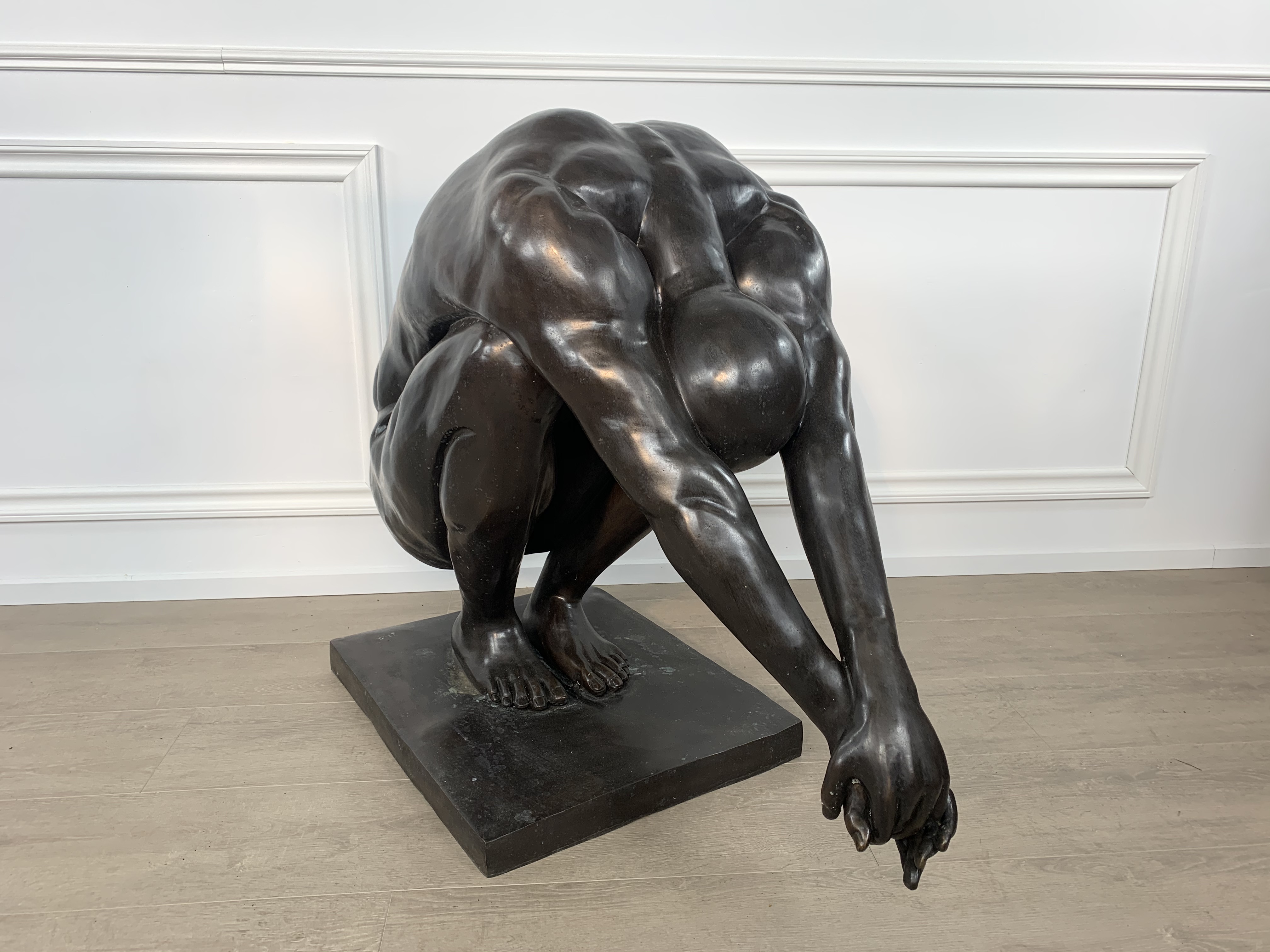 Bronze the diver Obeau