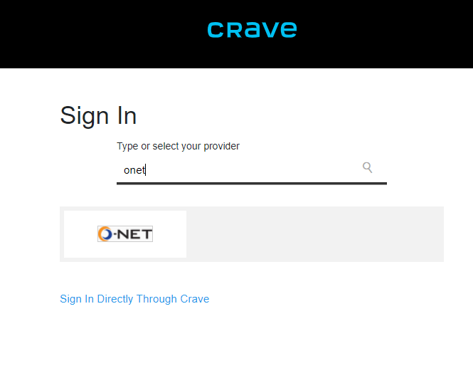 How to Sign Into Crave